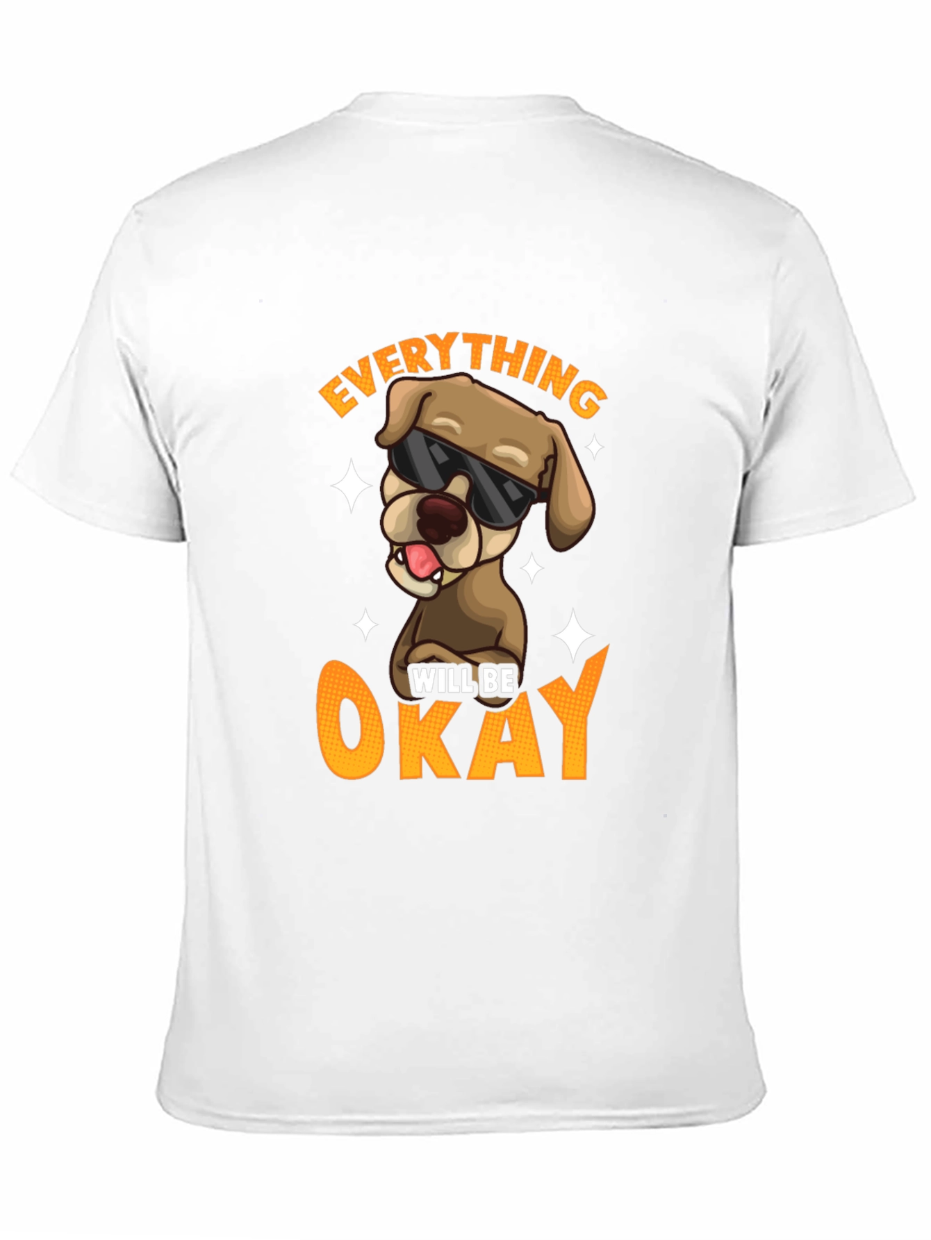 Everything Will Be Okay Dog T-Shirt