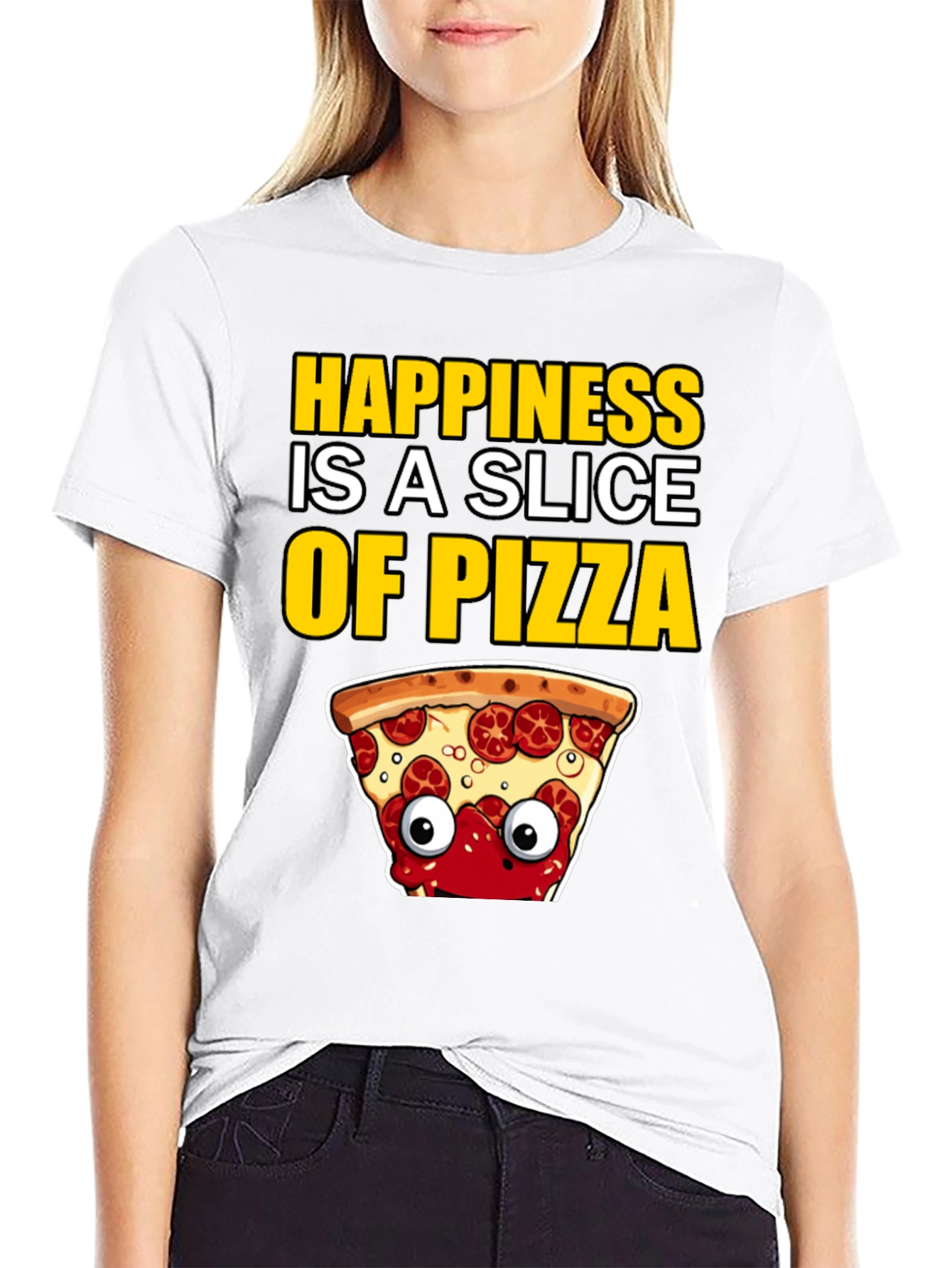 Happiness Pizza Slice T-Shirt