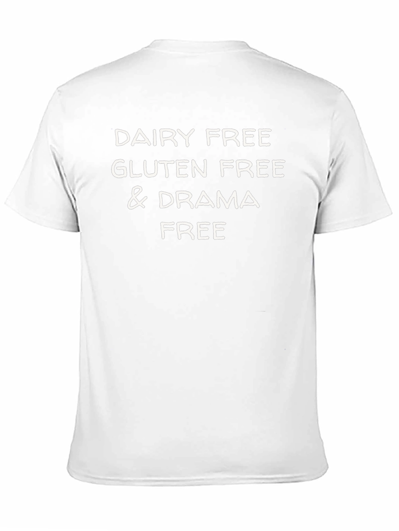 Dairy Gluten & Drama Free Black Tee