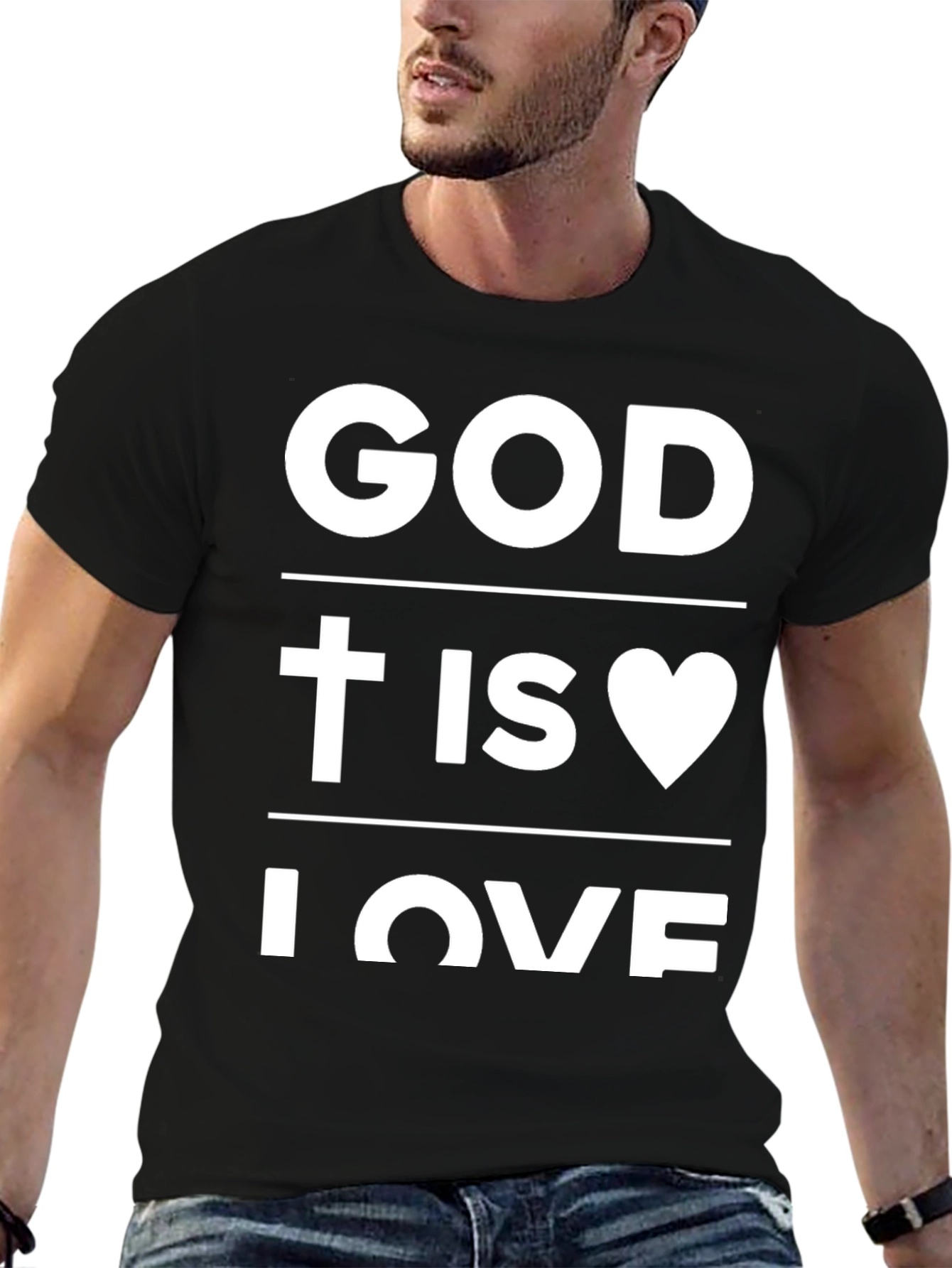 God is Love Graphic T-Shirt