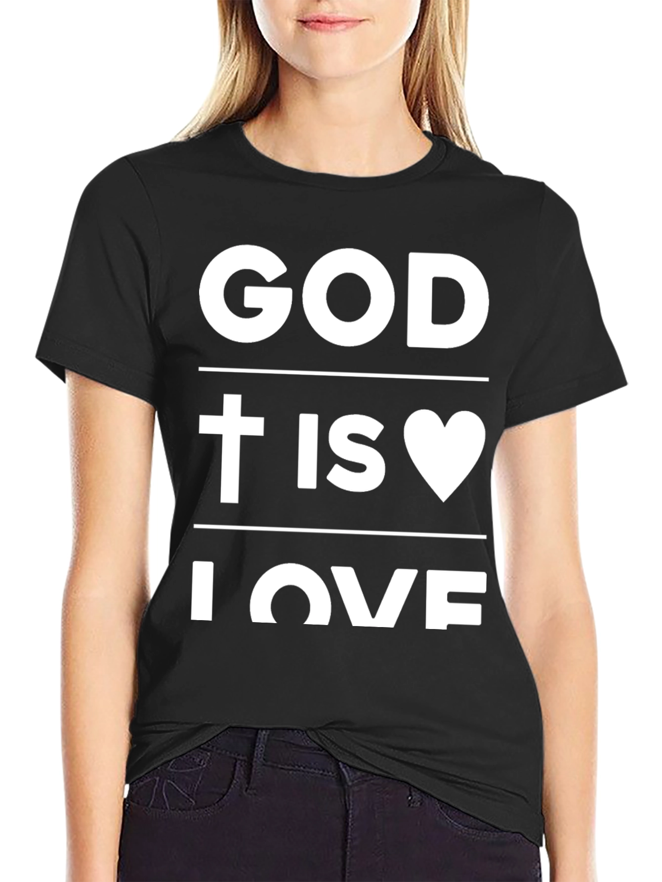 God is Love Graphic T-Shirt