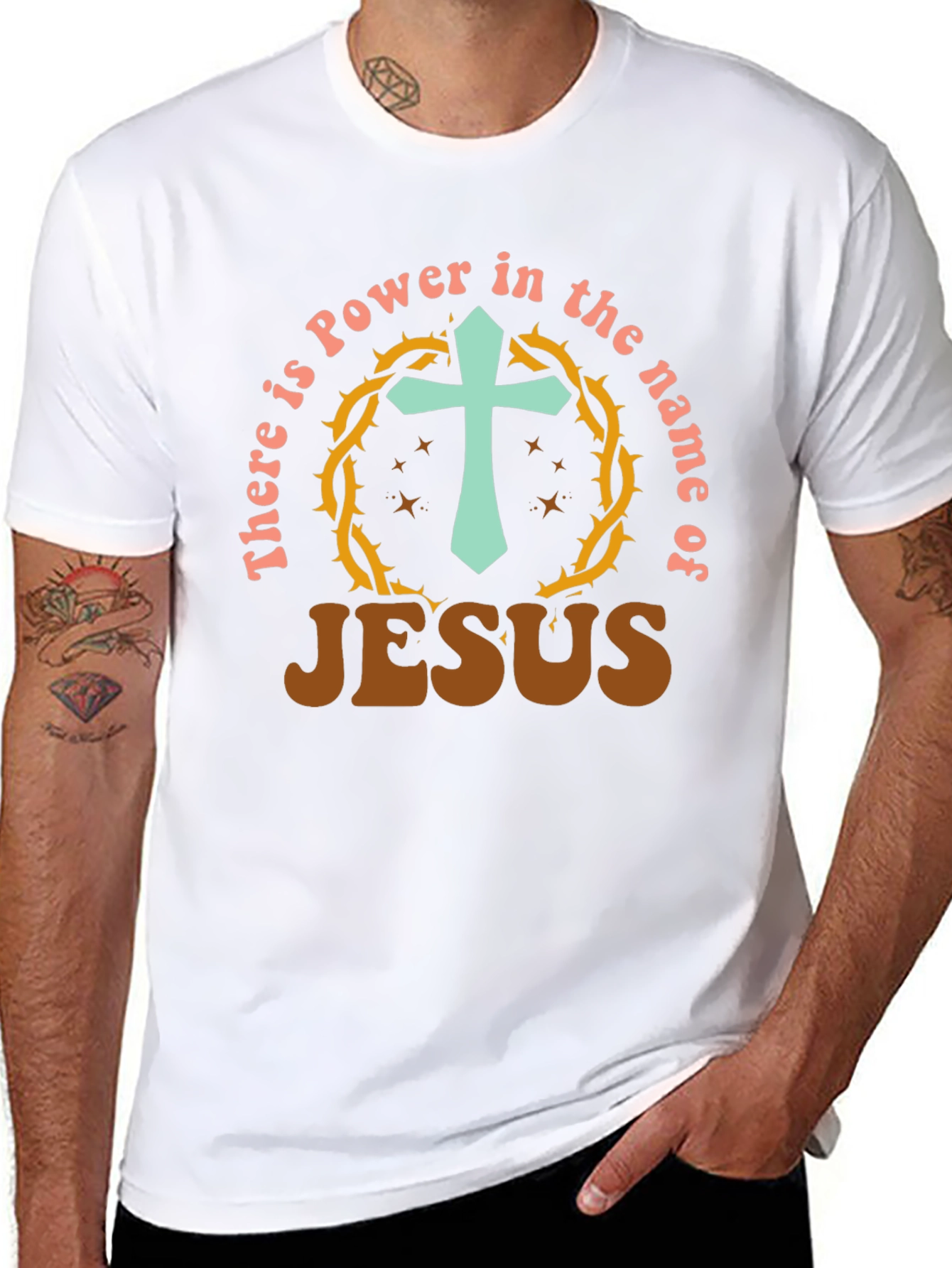 Power in the Name of Jesus Graphic Tee