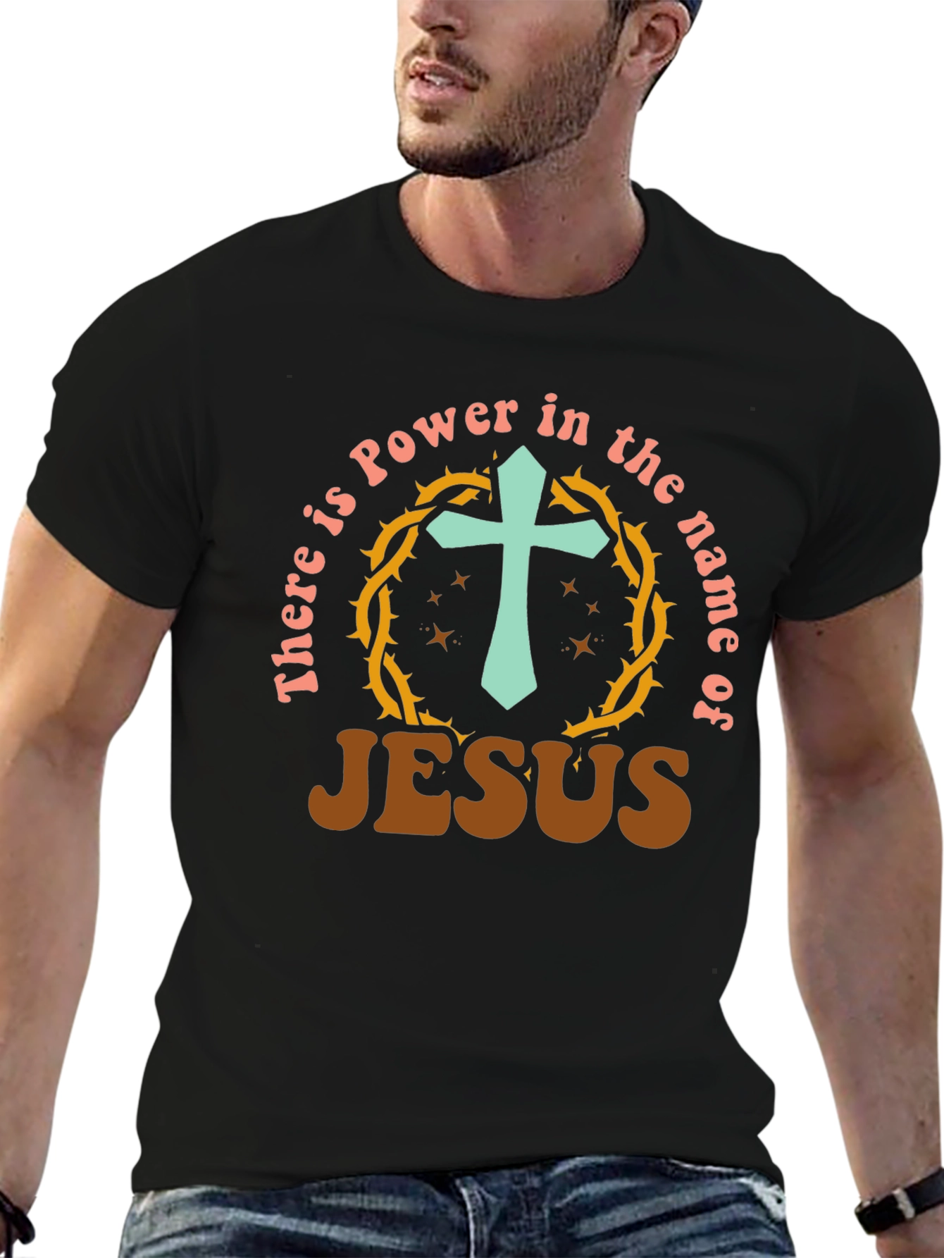 Power in the Name of Jesus Graphic Tee