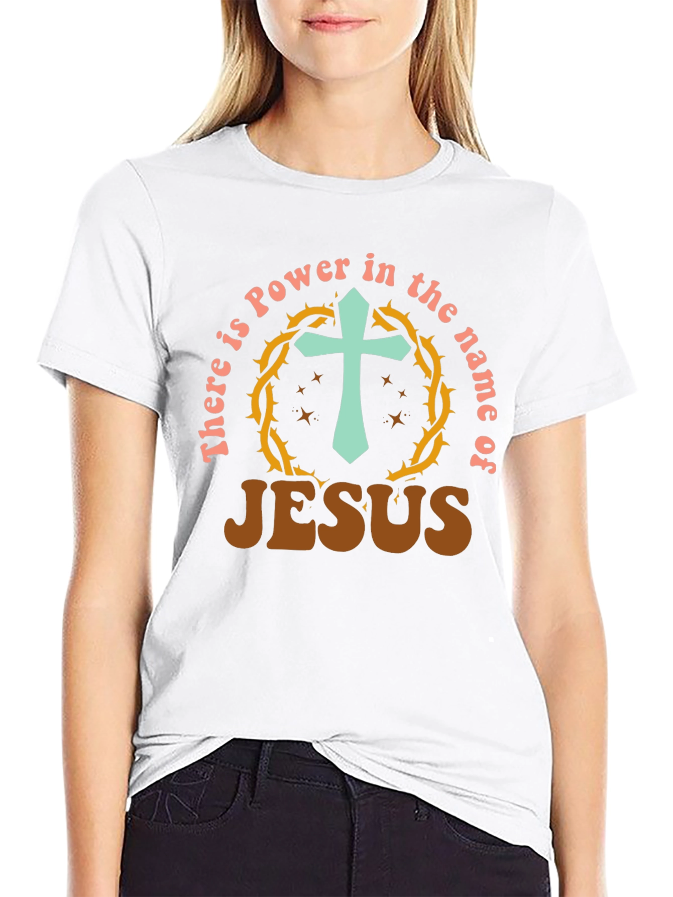 Power in the Name of Jesus Graphic Tee
