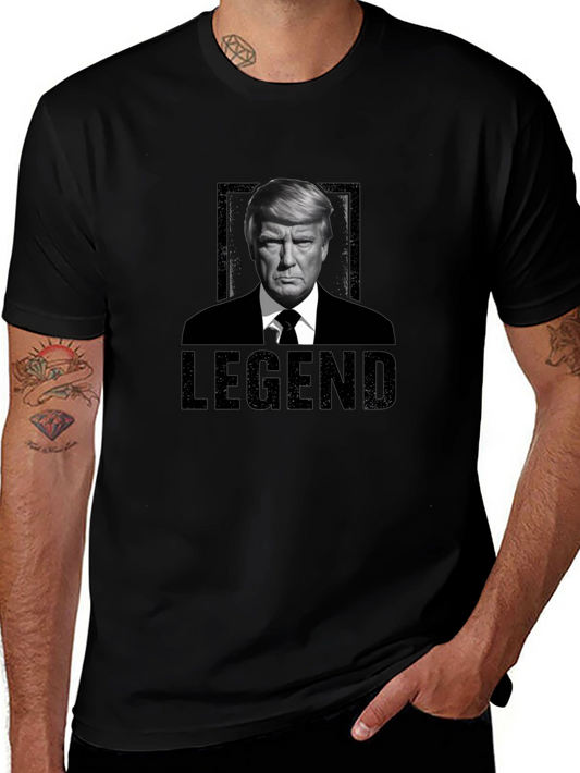 Legend Trump Graphic T-Shirt - Black