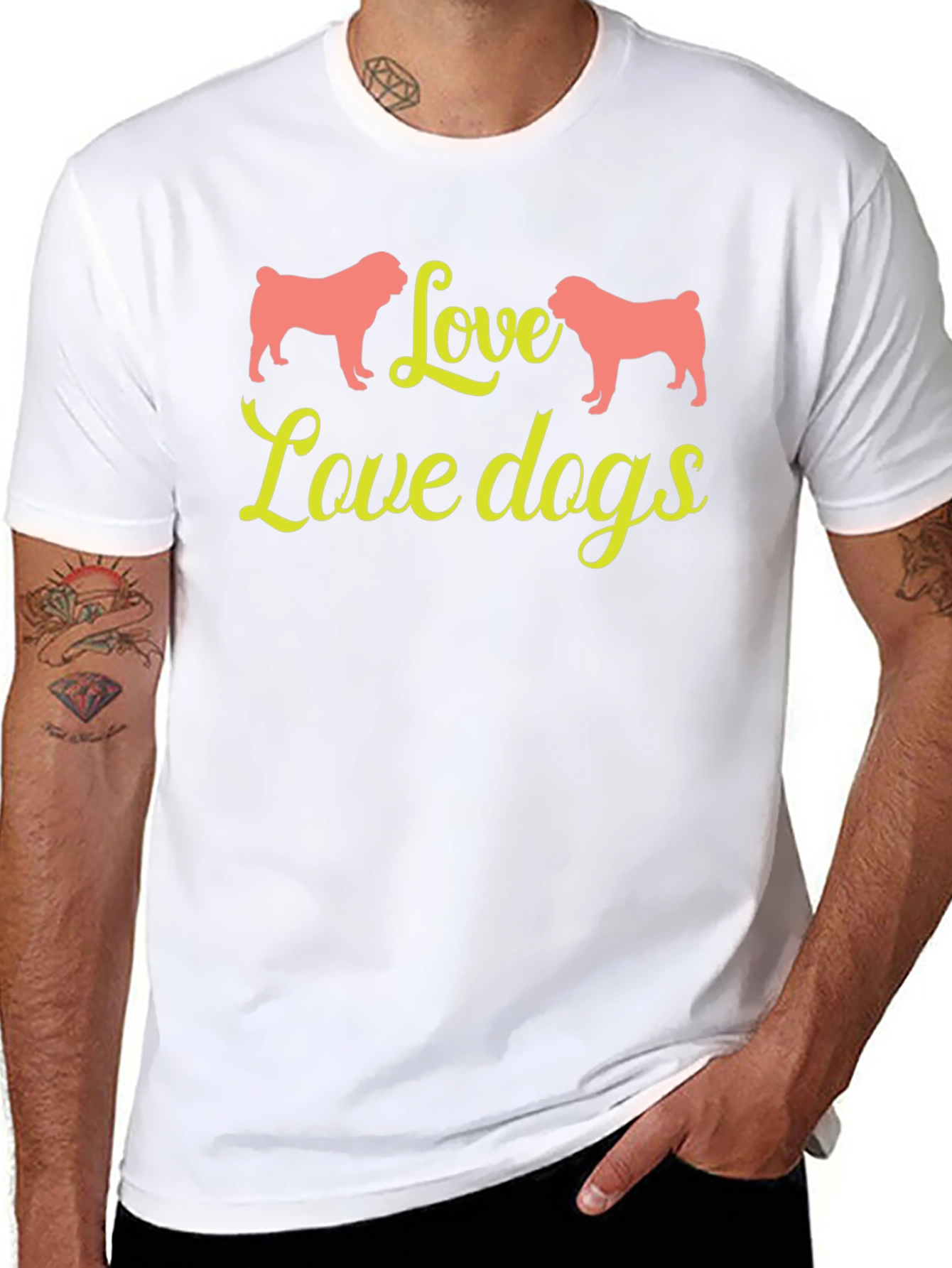 Love Dogs Graphic T-Shirt - Unisex