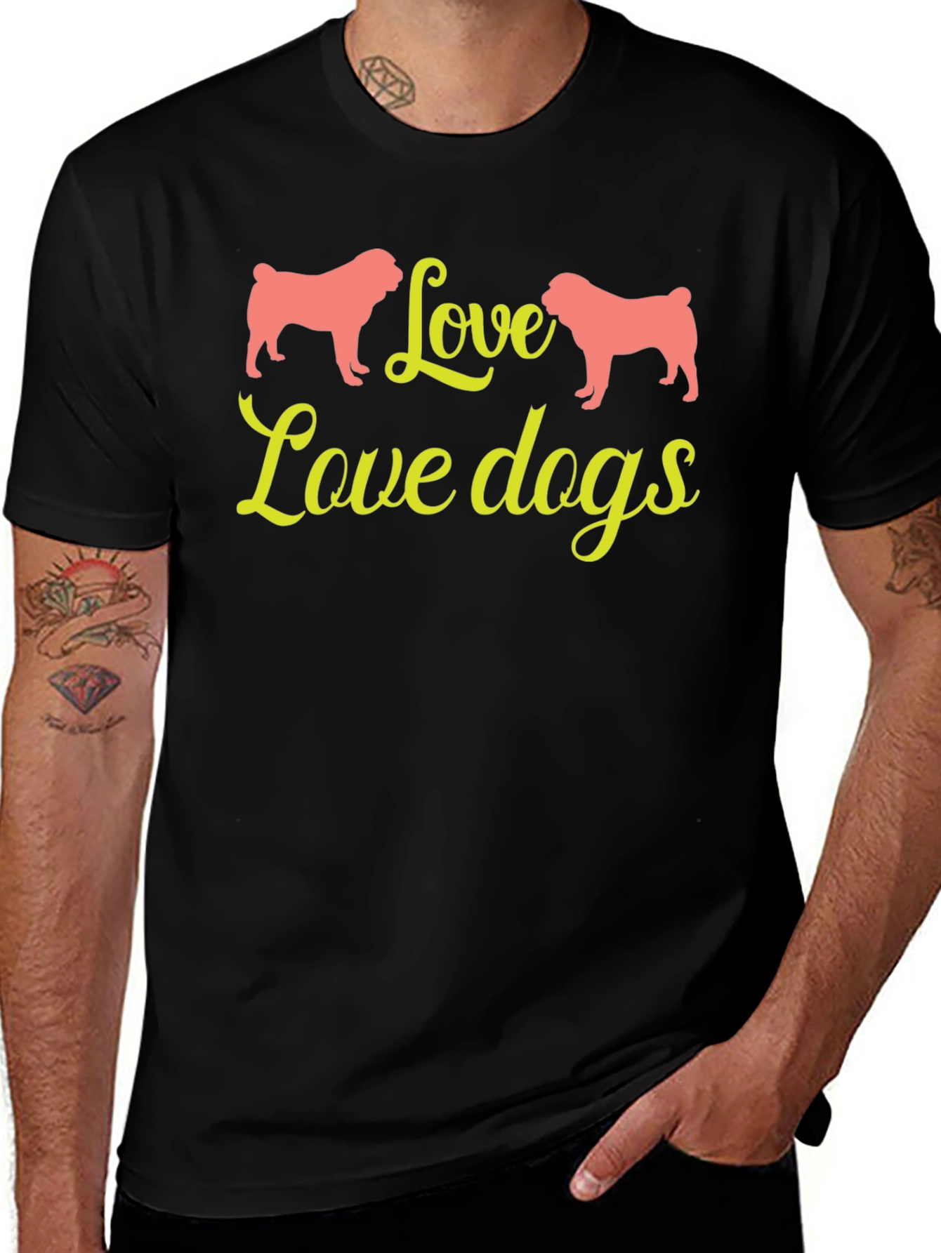 Love Dogs Graphic T-Shirt - Unisex