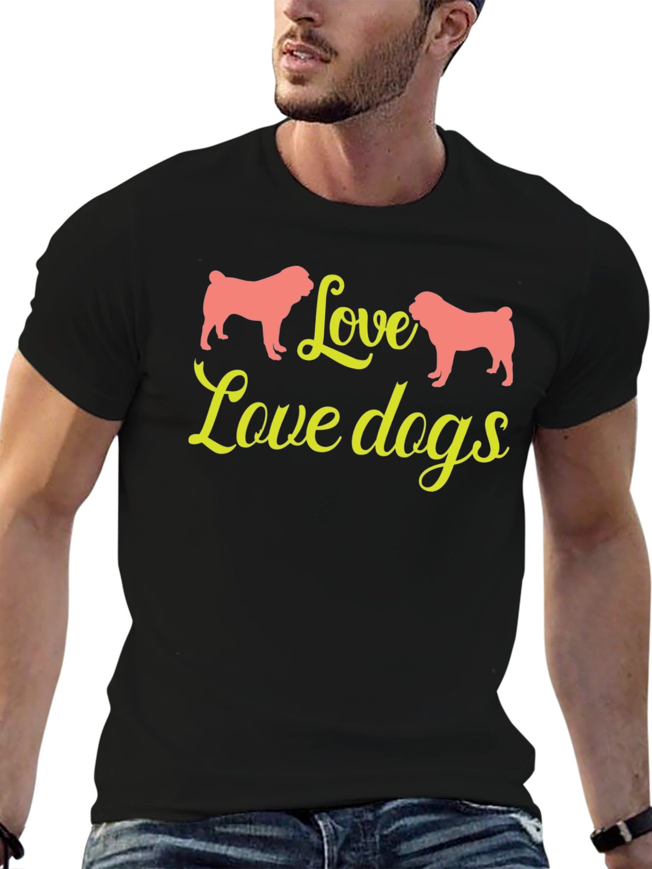 Love Dogs Graphic T-Shirt - Unisex