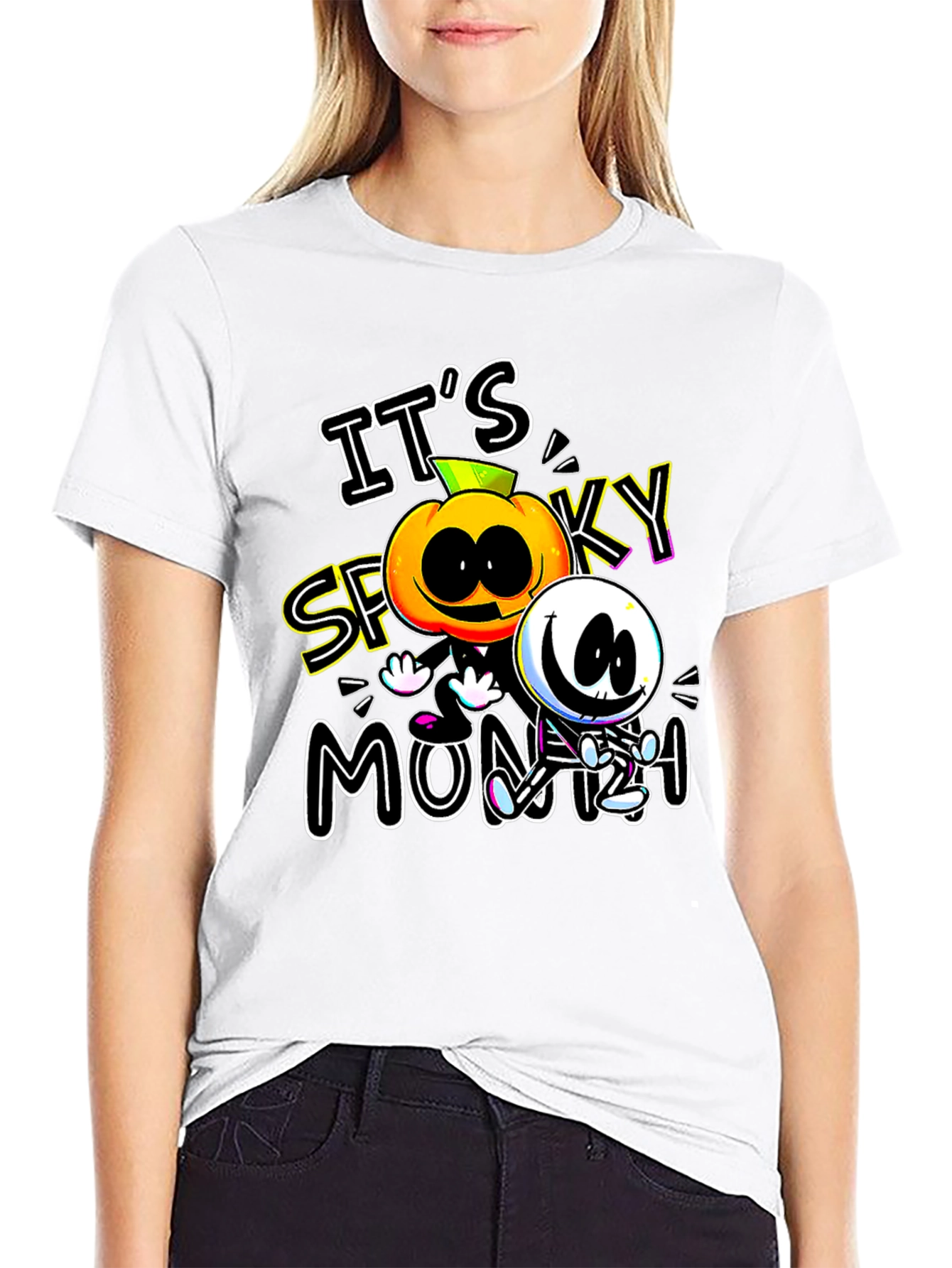 Its Spooky Month Graphic T-Shirt