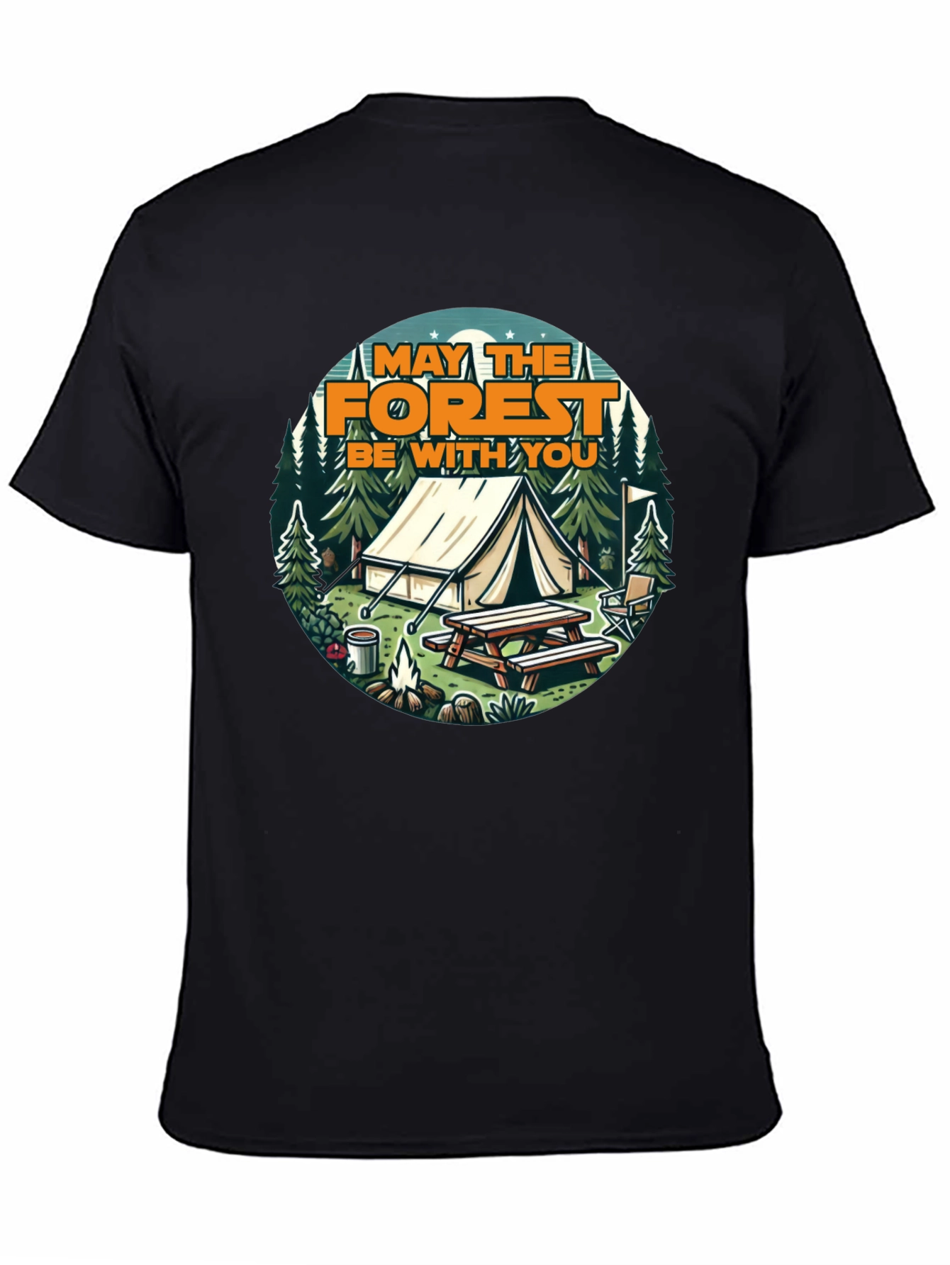 May The Forest Be With You Graphic T-Shirt