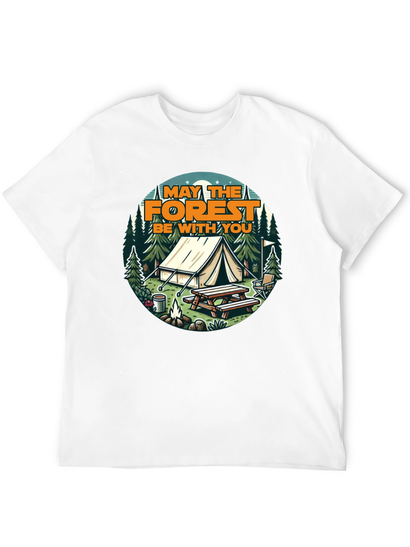 May The Forest Be With You Graphic T-Shirt