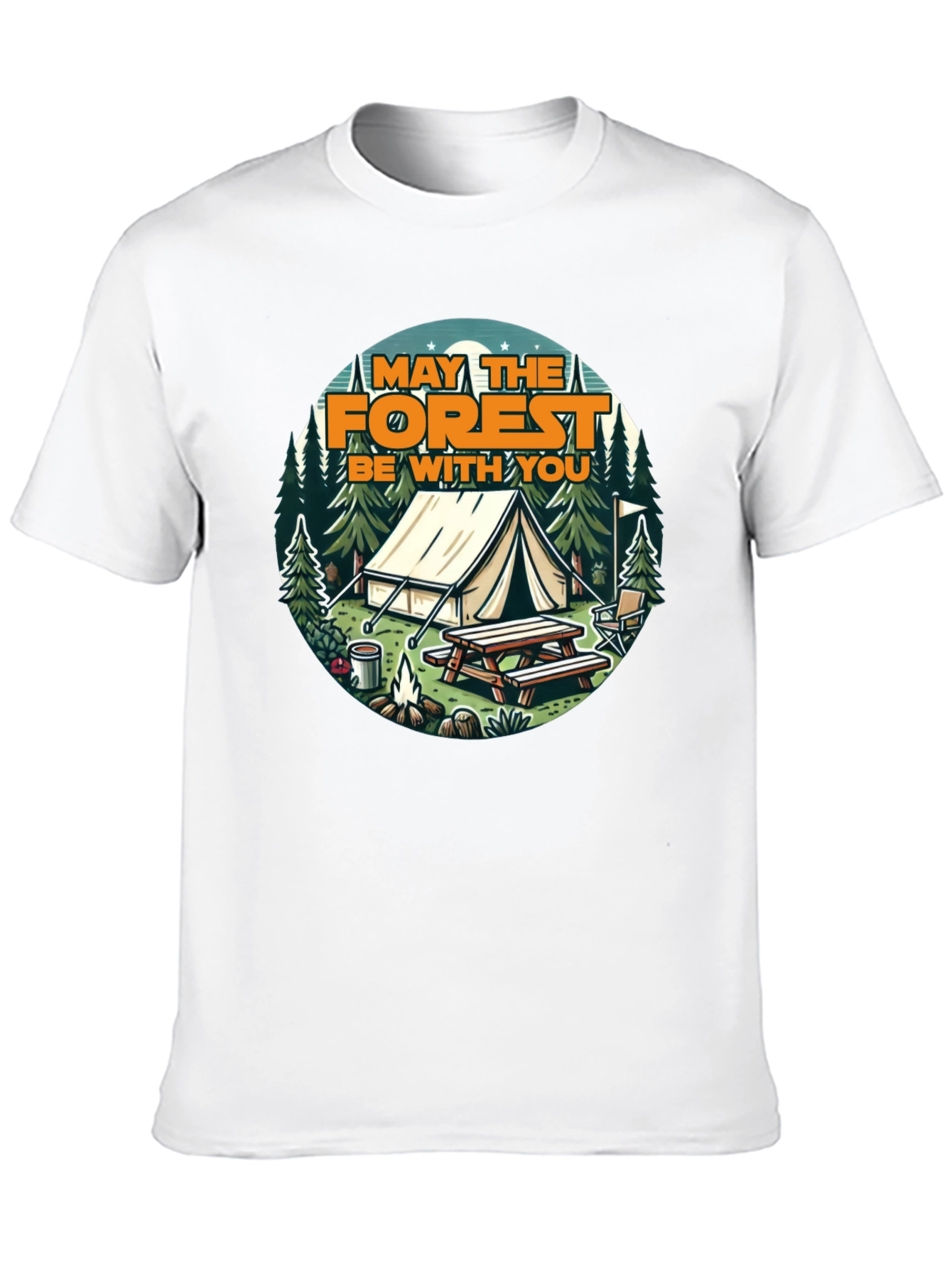 May The Forest Be With You Graphic T-Shirt