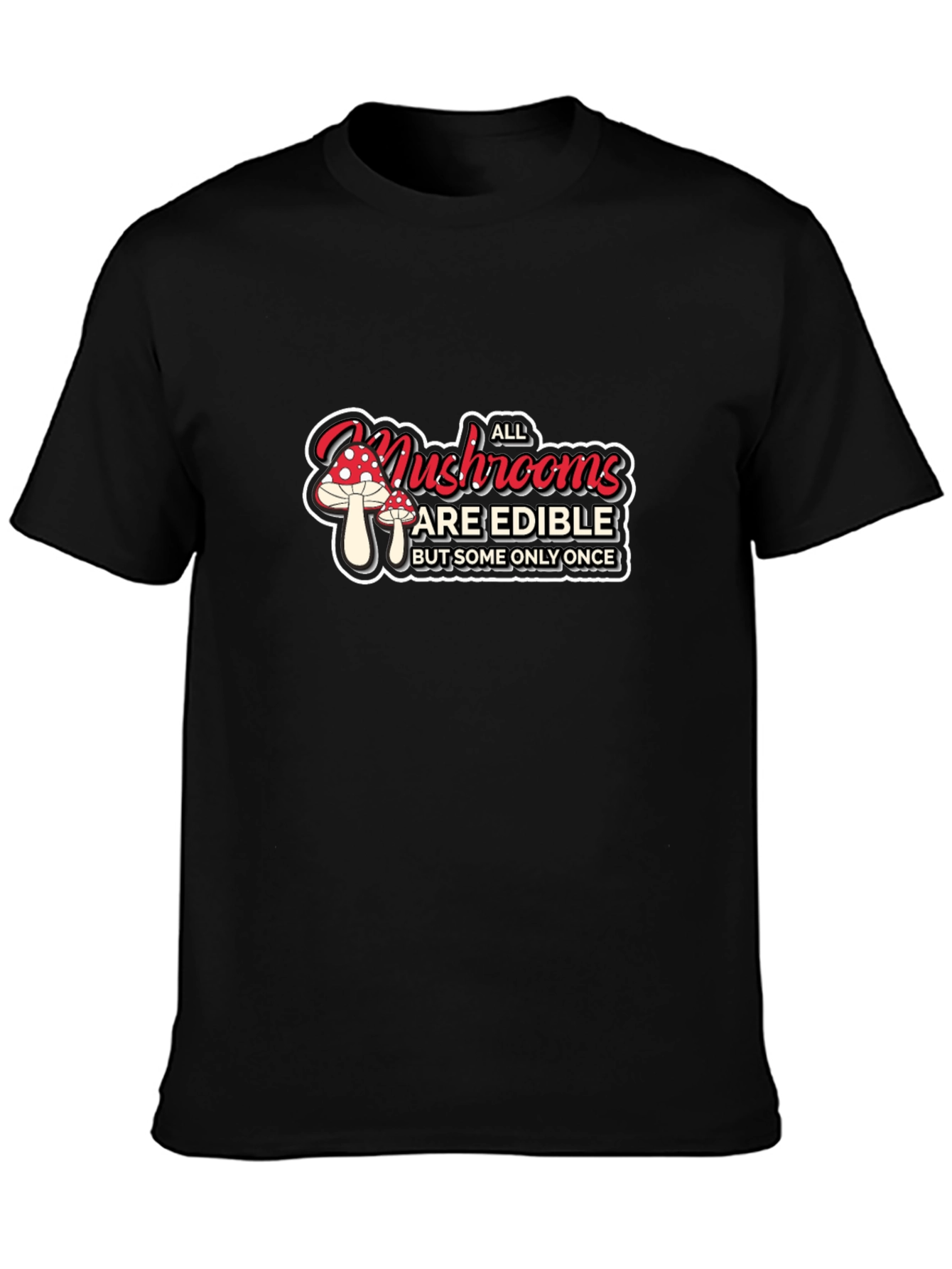 Funny Mushroom Edible T-Shirt