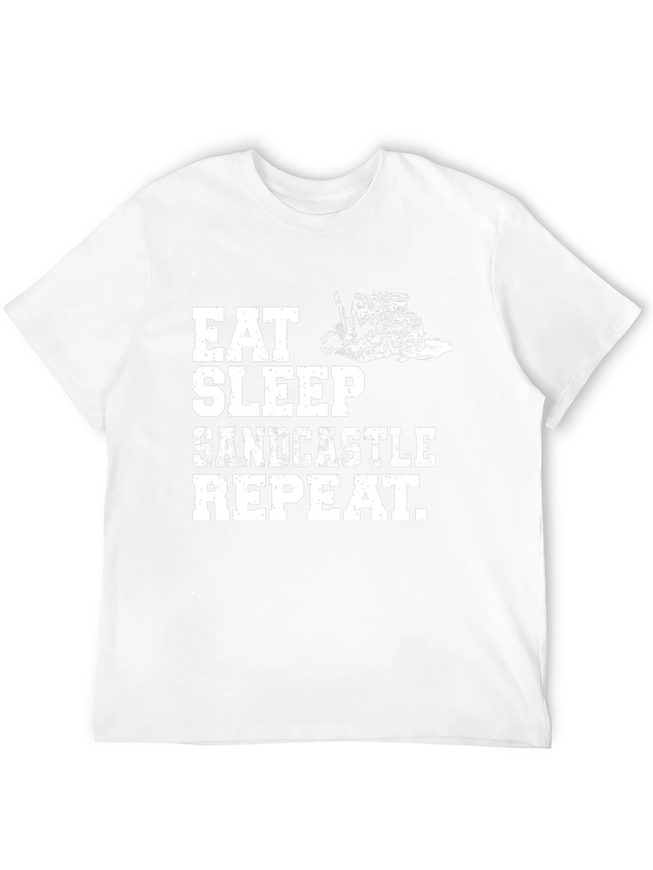 Eat Sleep Sandcastle Repeat T-Shirt