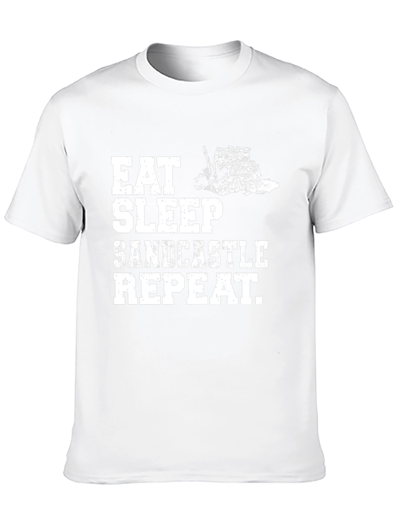 Eat Sleep Sandcastle Repeat T-Shirt