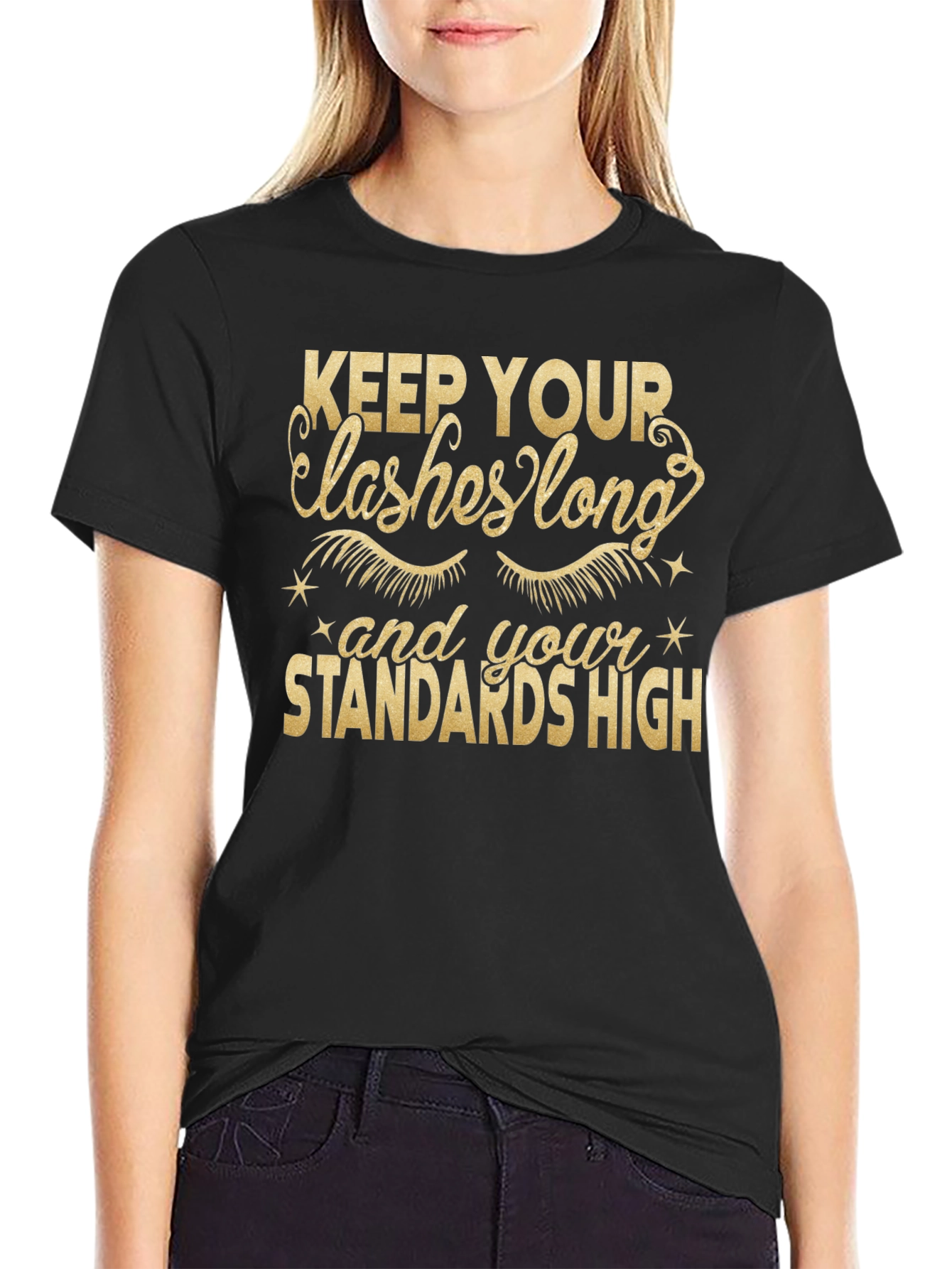 Keep Your Lashes Long Graphic Tee