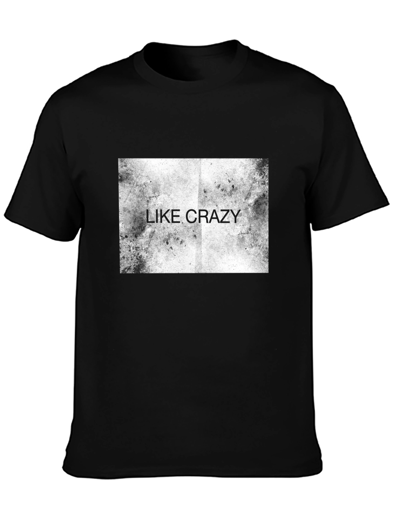 Like Crazy Graphic Tee - Cool Casual Black T-Shirt