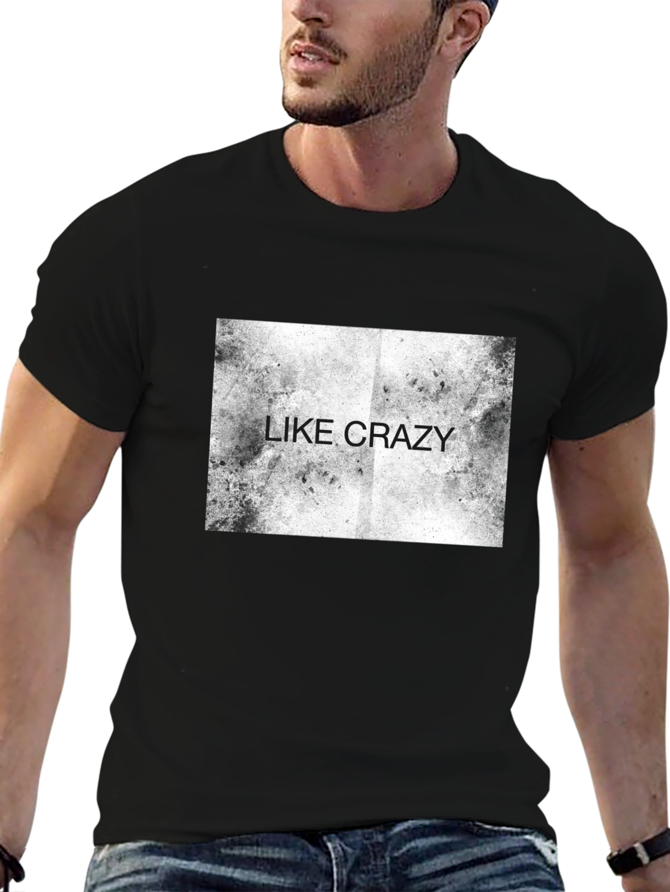 Like Crazy Graphic Tee - Cool Casual Black T-Shirt