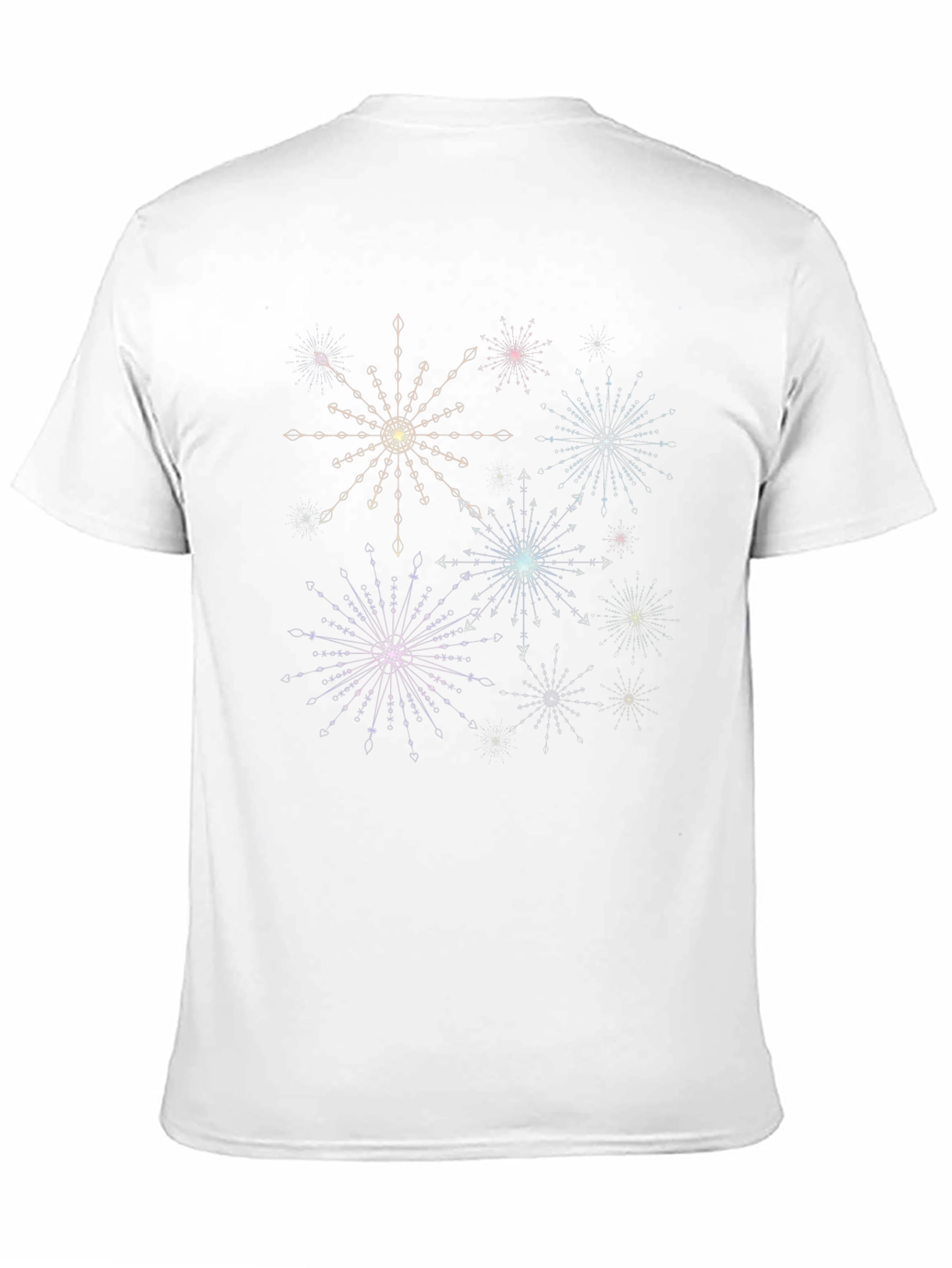 Celestial Starburst Black T-Shirt
