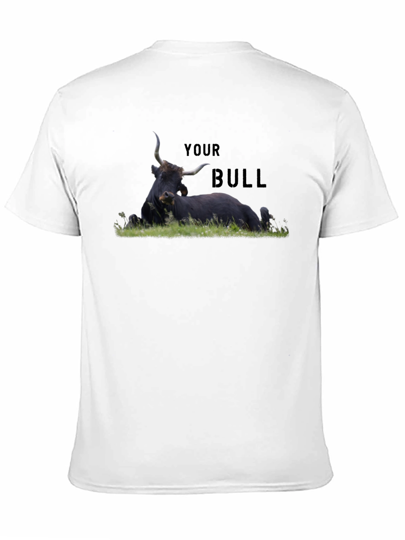 Your Bull Graphic T-Shirt - Mens Black Tee