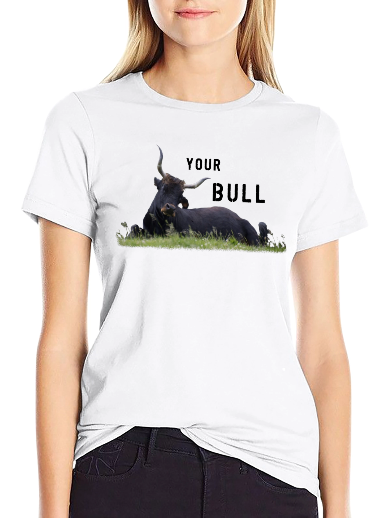 Your Bull Graphic T-Shirt - Mens Black Tee