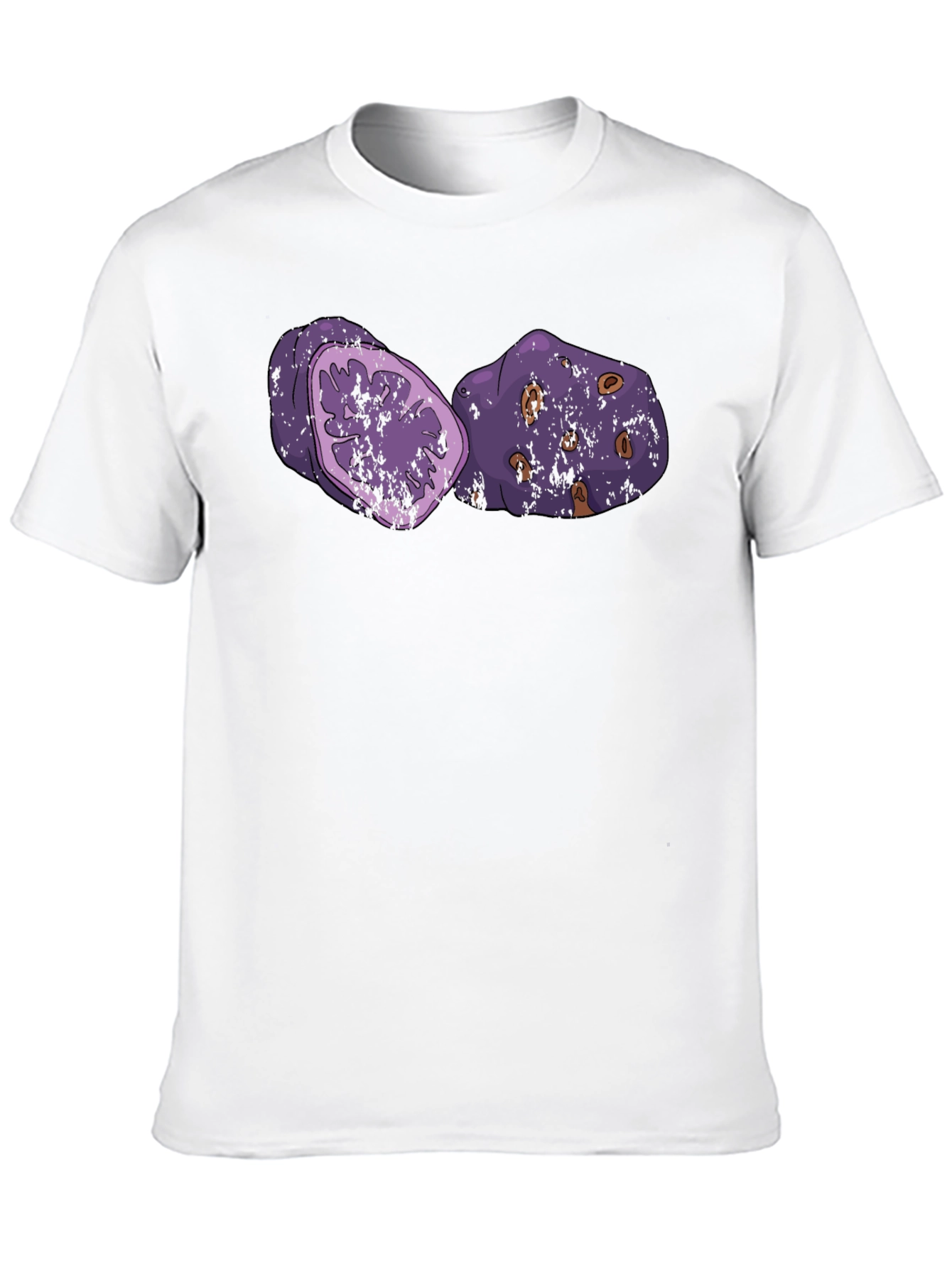 Purple Yam Graphic T-Shirt - Casual Style