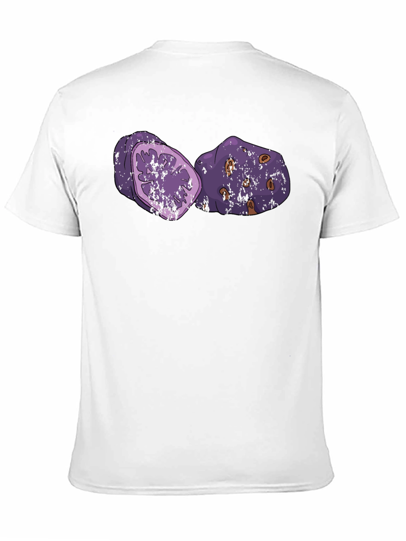 Purple Yam Graphic T-Shirt - Casual Style