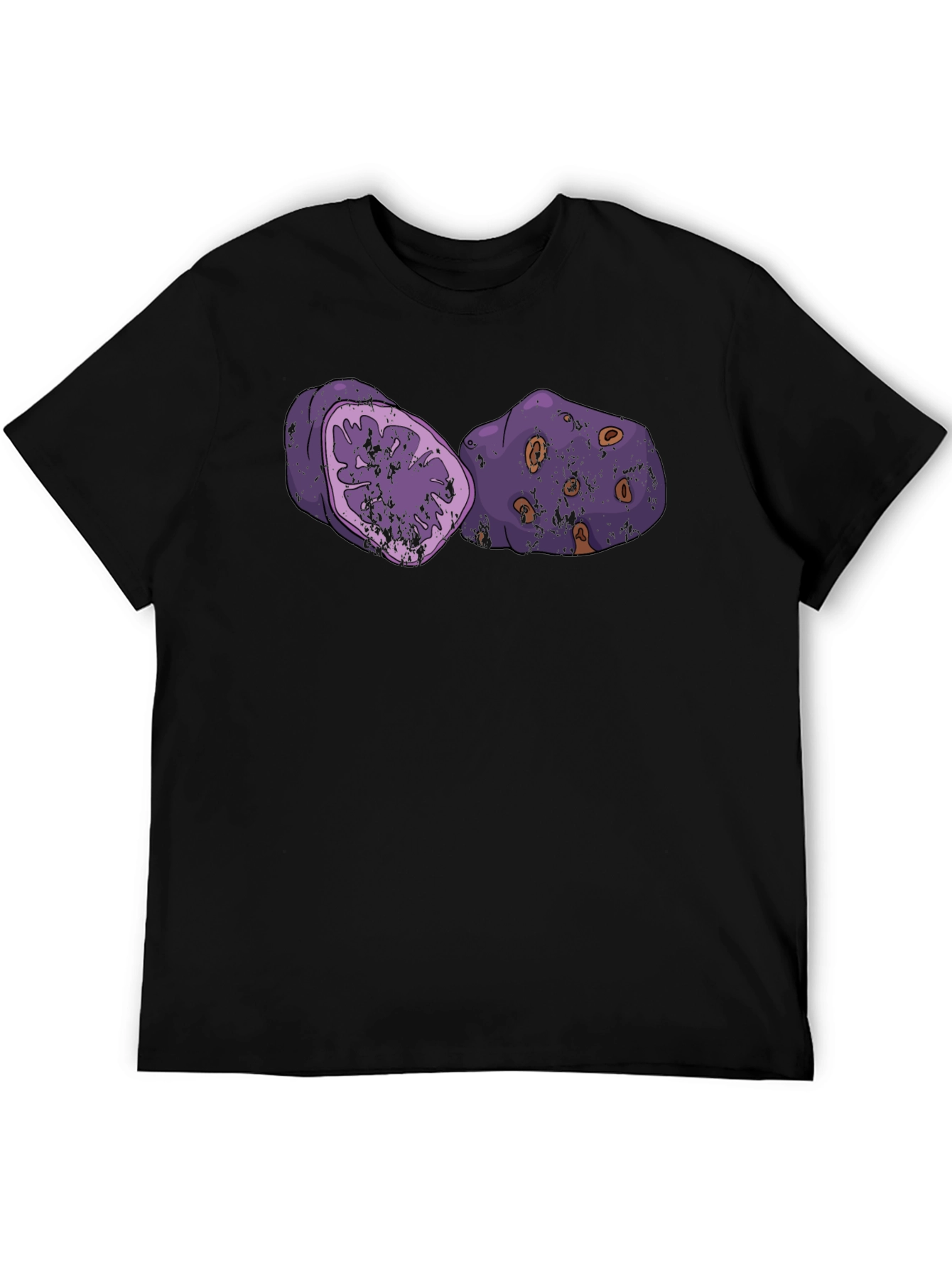 Purple Yam Graphic T-Shirt - Casual Style