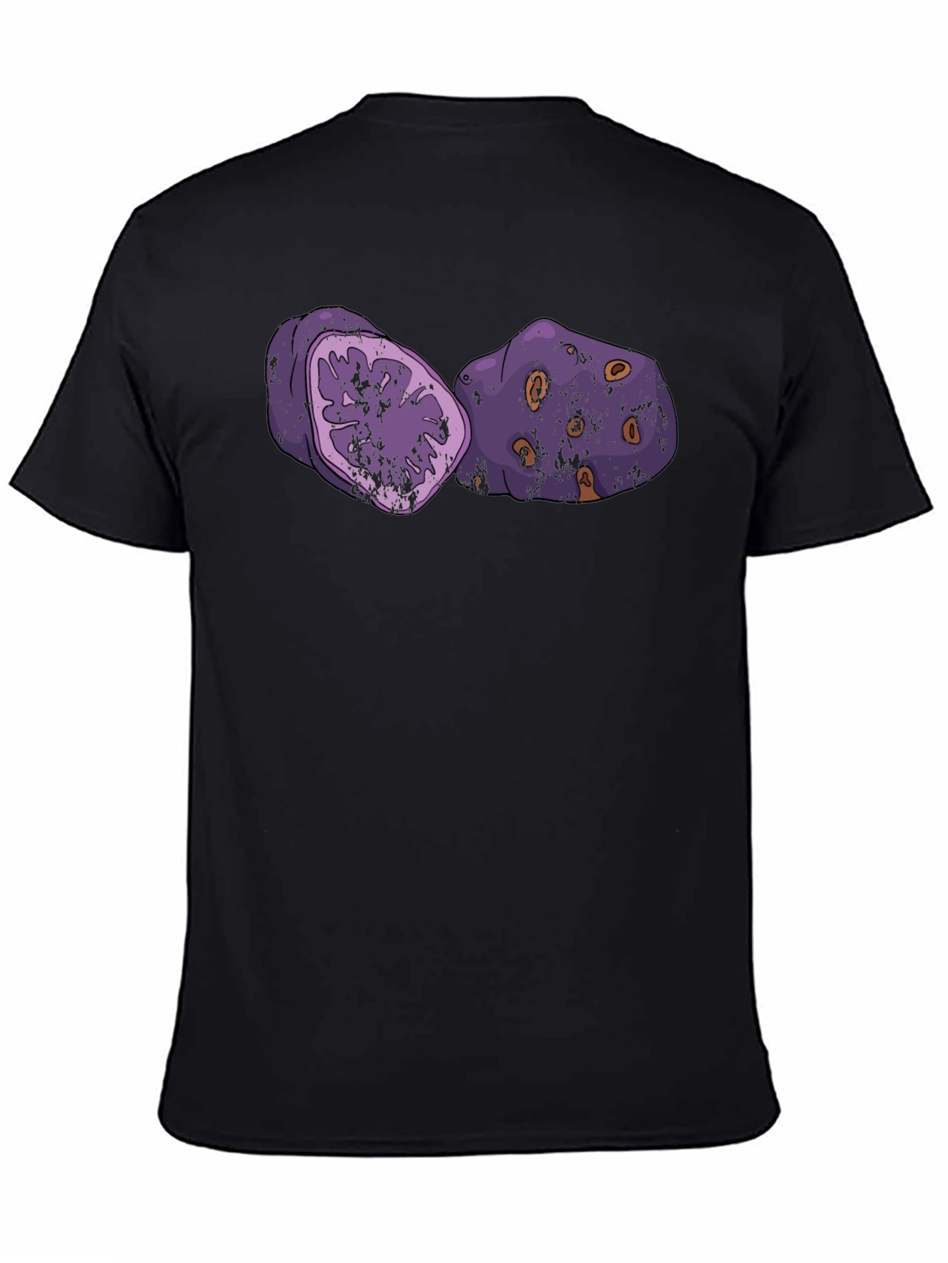 Purple Yam Graphic T-Shirt - Casual Style