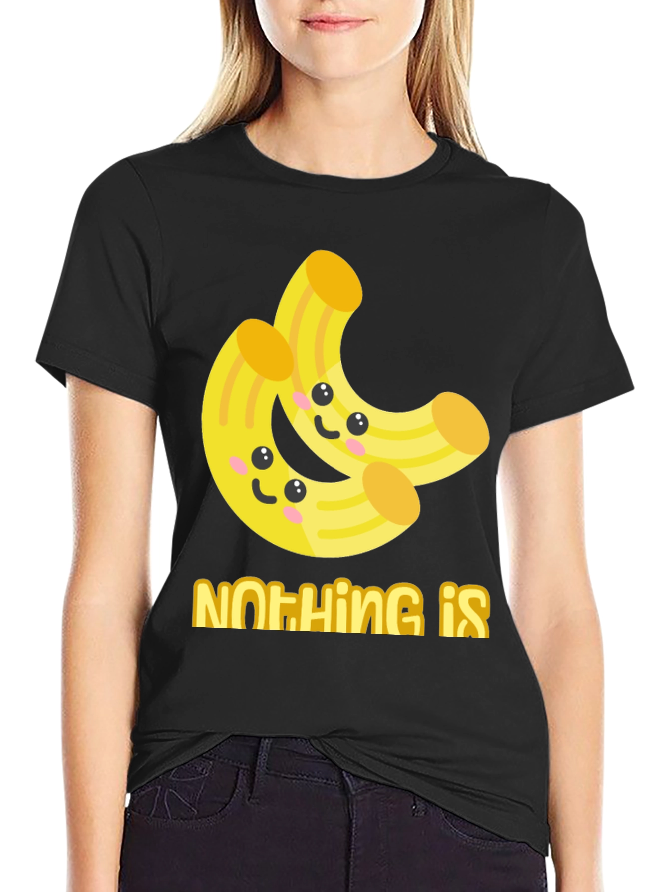 Funny Pasta T-Shirt - Nothing Is Impasta-ble