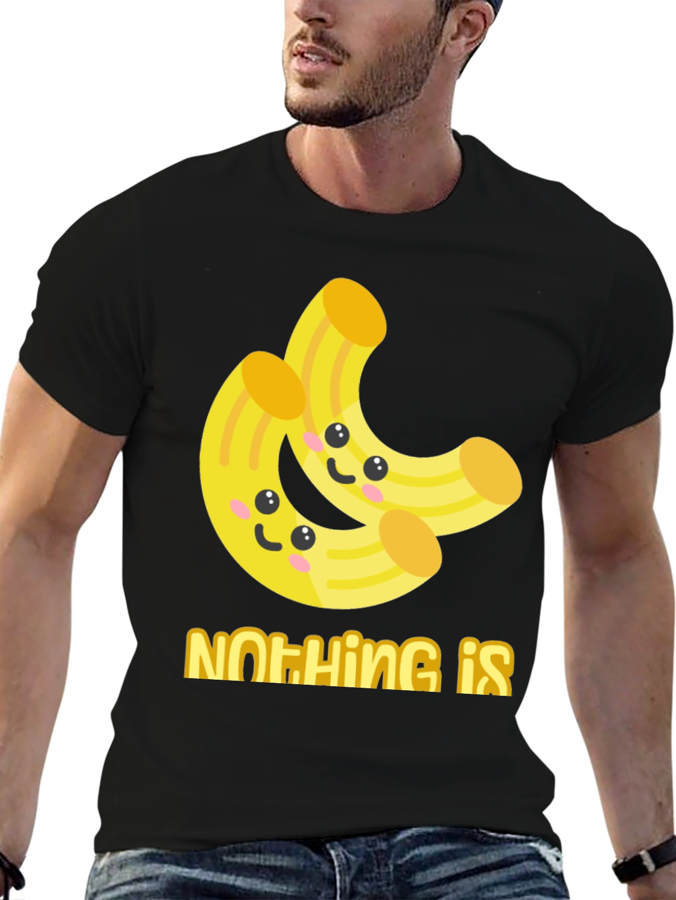 Funny Pasta T-Shirt - Nothing Is Impasta-ble