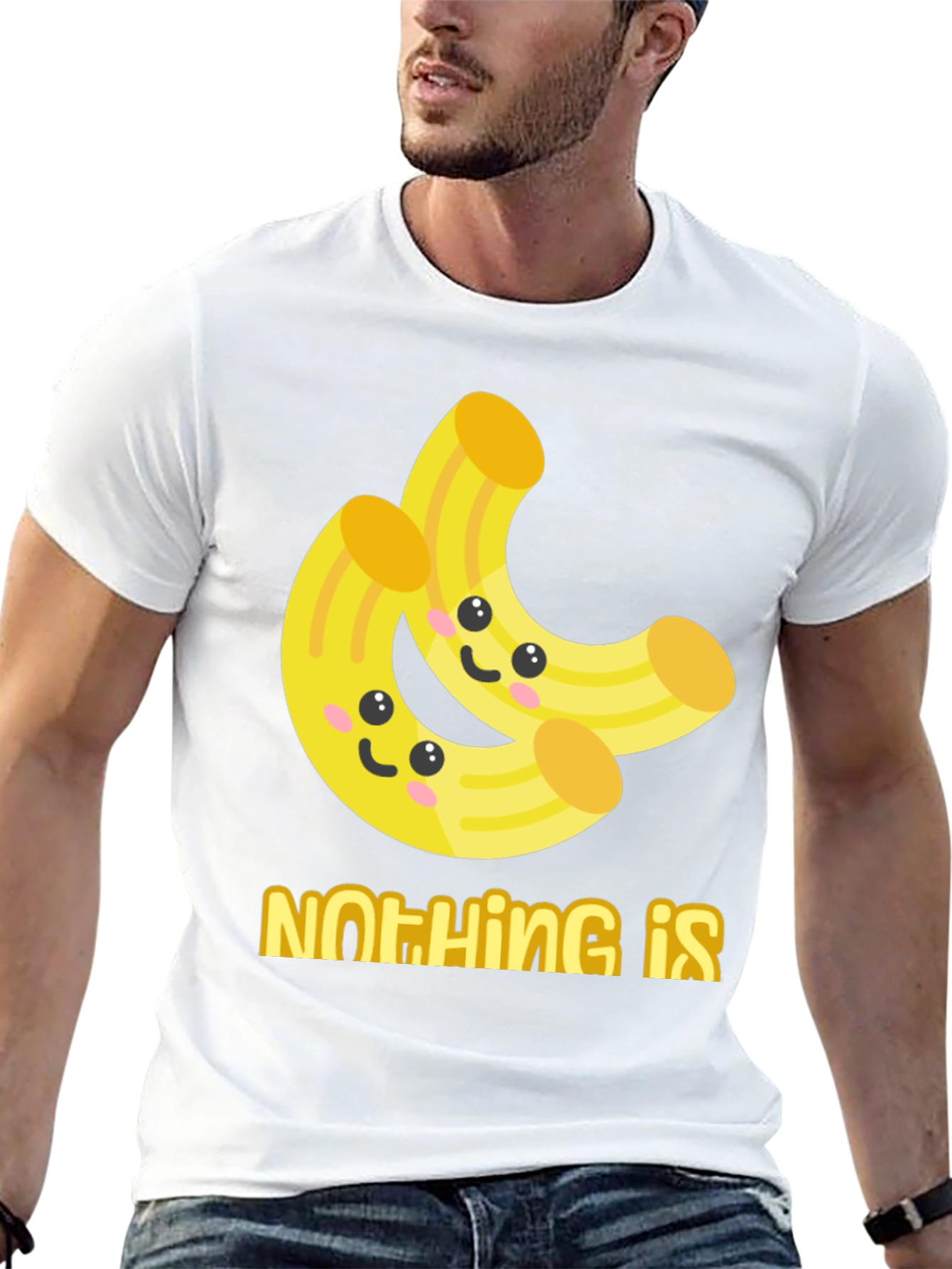 Funny Pasta T-Shirt - Nothing Is Impasta-ble