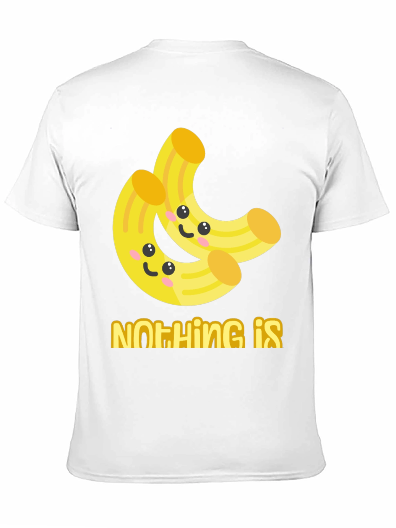 Funny Pasta T-Shirt - Nothing Is Impasta-ble