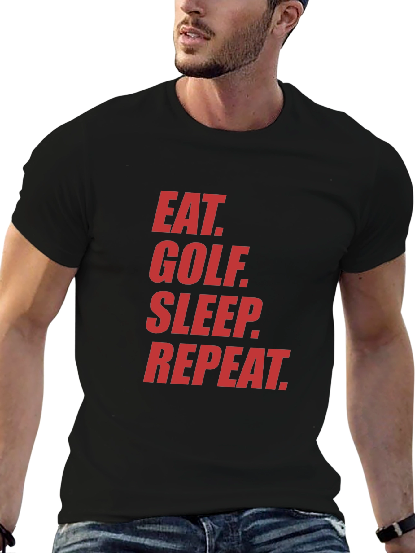 Eat Golf Sleep Repeat T-Shirt