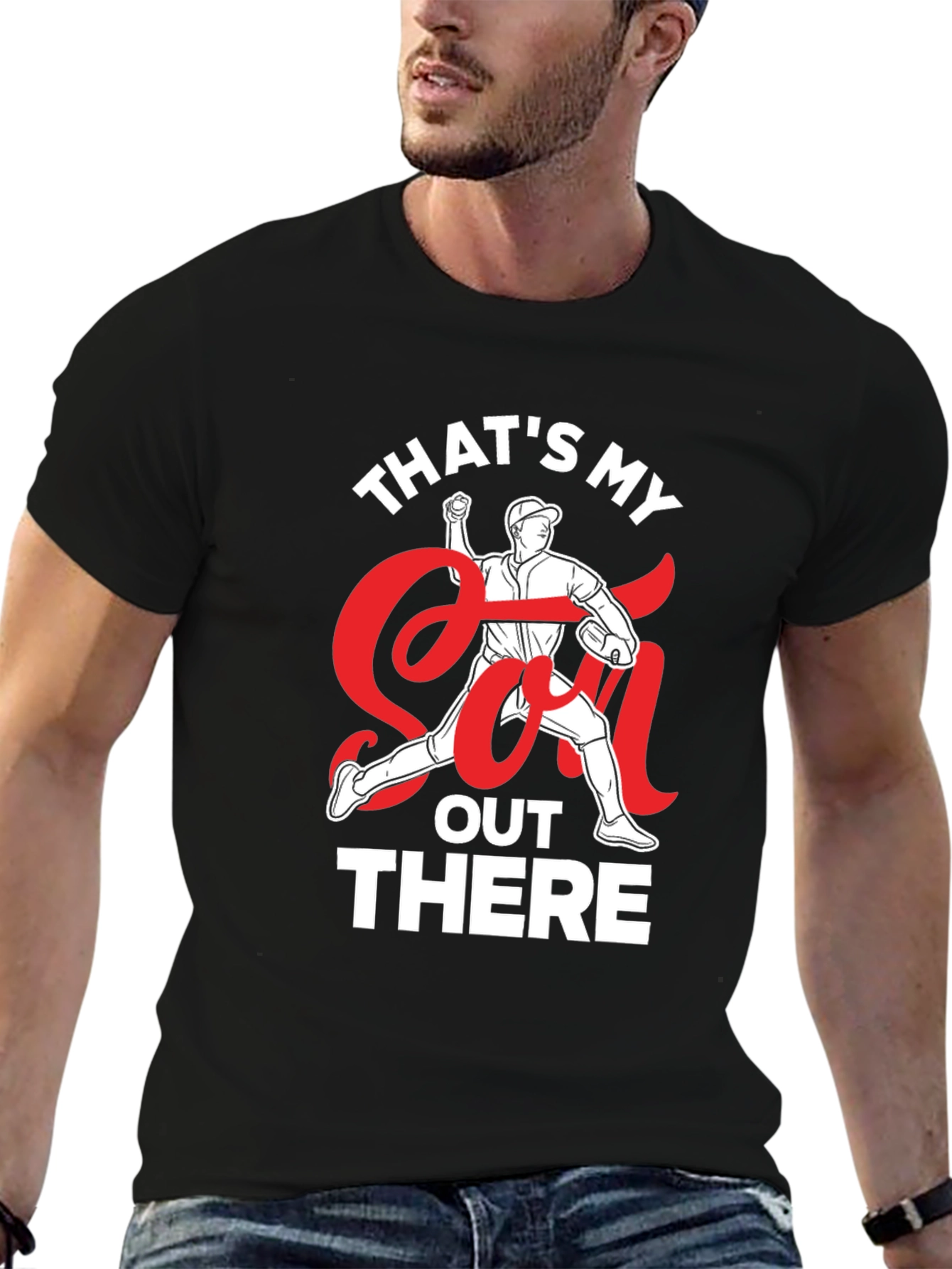 Thats My Son Out There Baseball T-Shirt