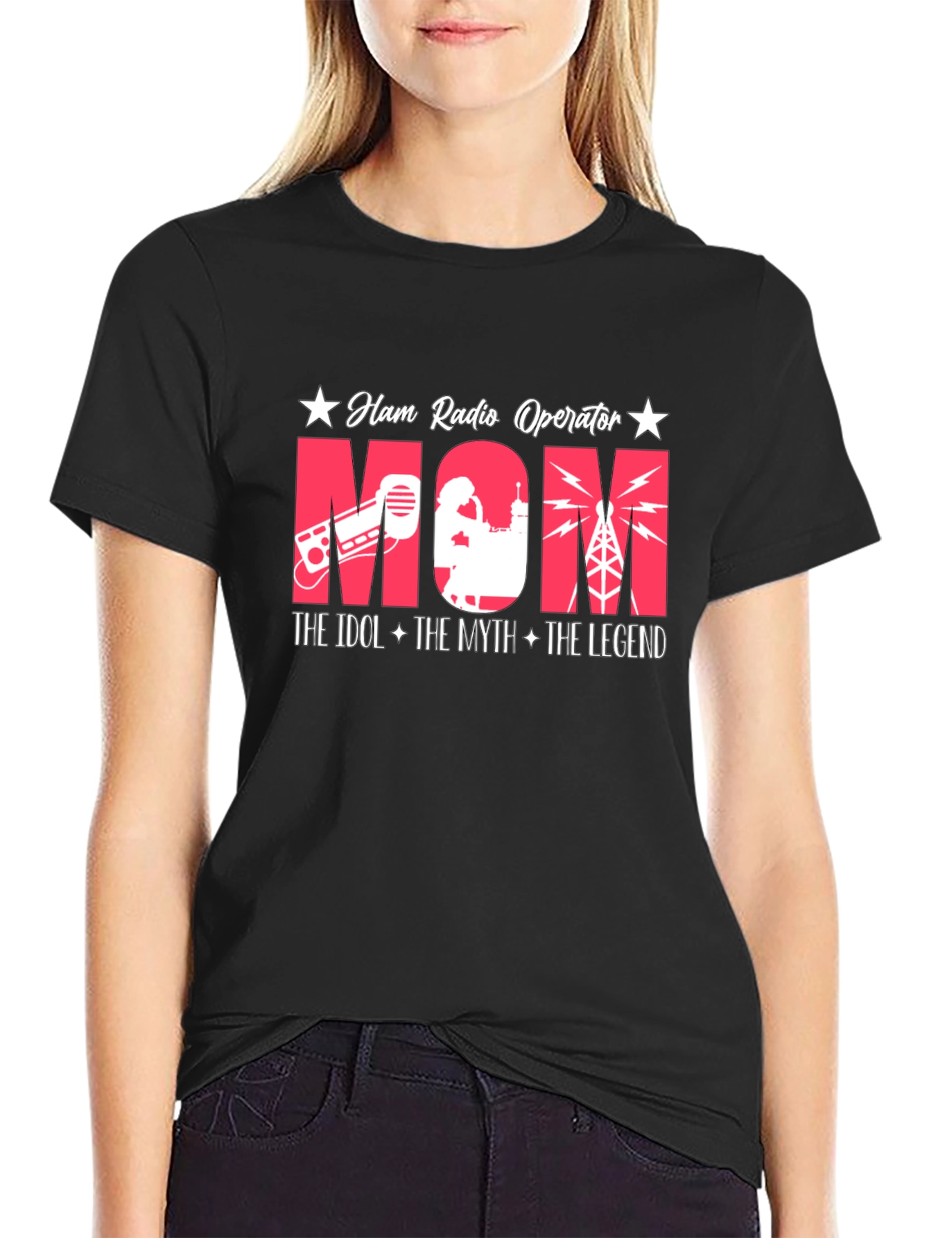 Ham Radio Operator Mom T-Shirt