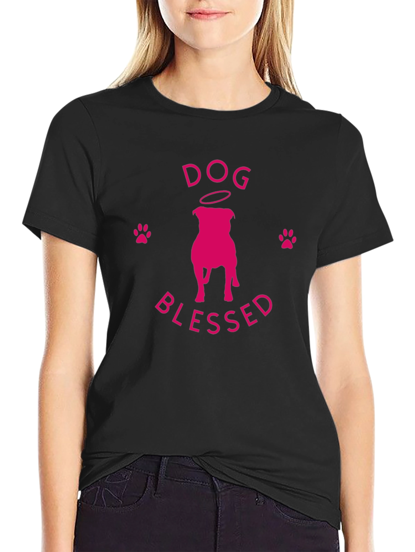 Dog Blessed Graphic T-Shirt