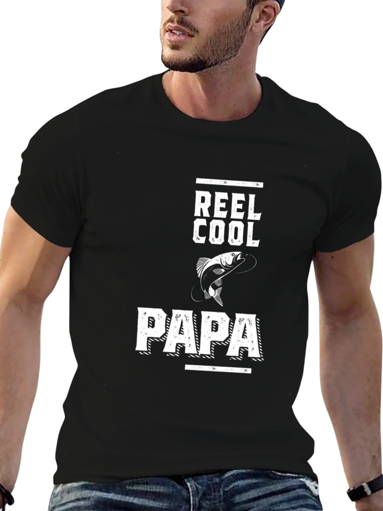 Reel Cool Papa Fishing T-Shirt
