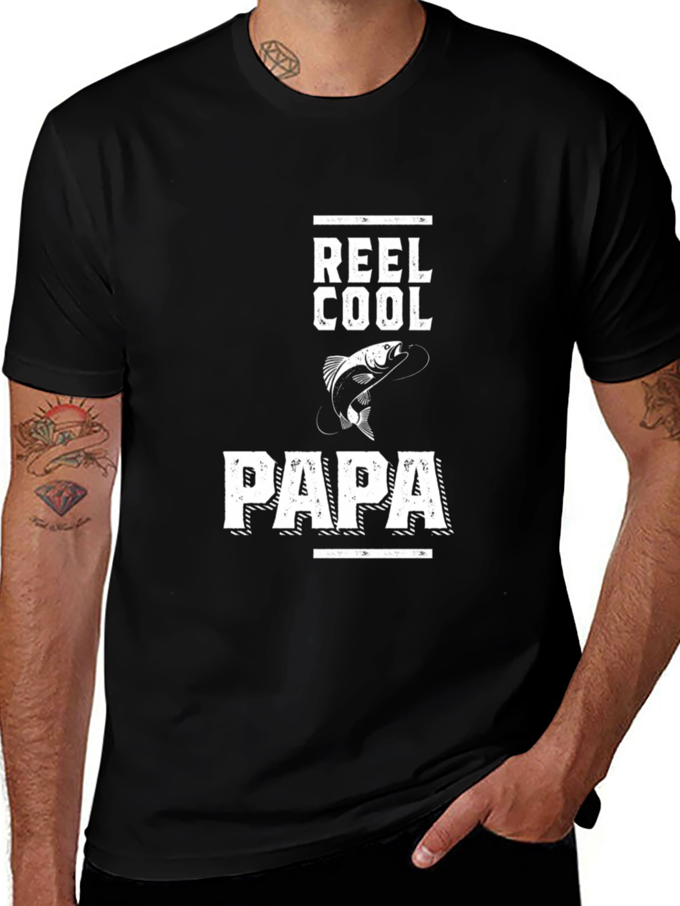 Reel Cool Papa Fishing T-Shirt