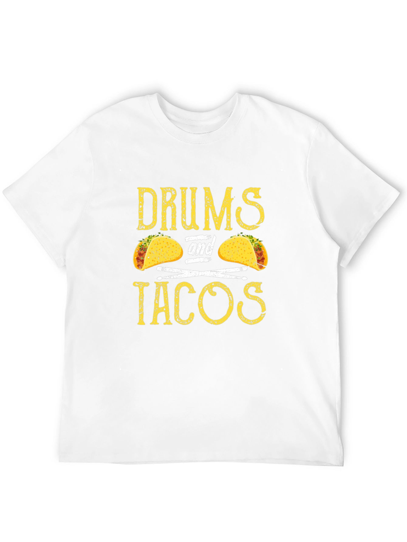 Drums and Tacos Graphic T-Shirt