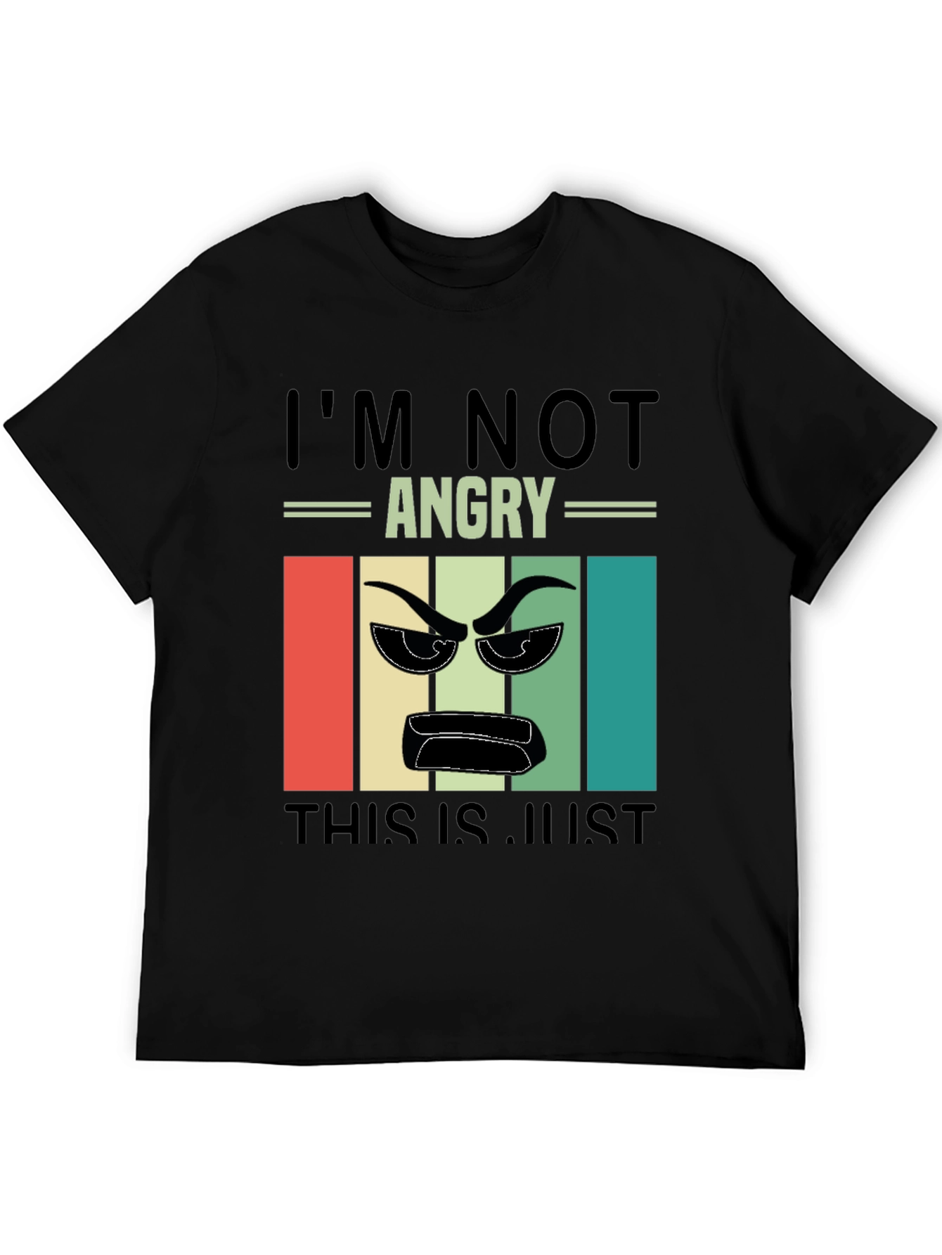Im Not Angry T-Shirt - Retro Design
