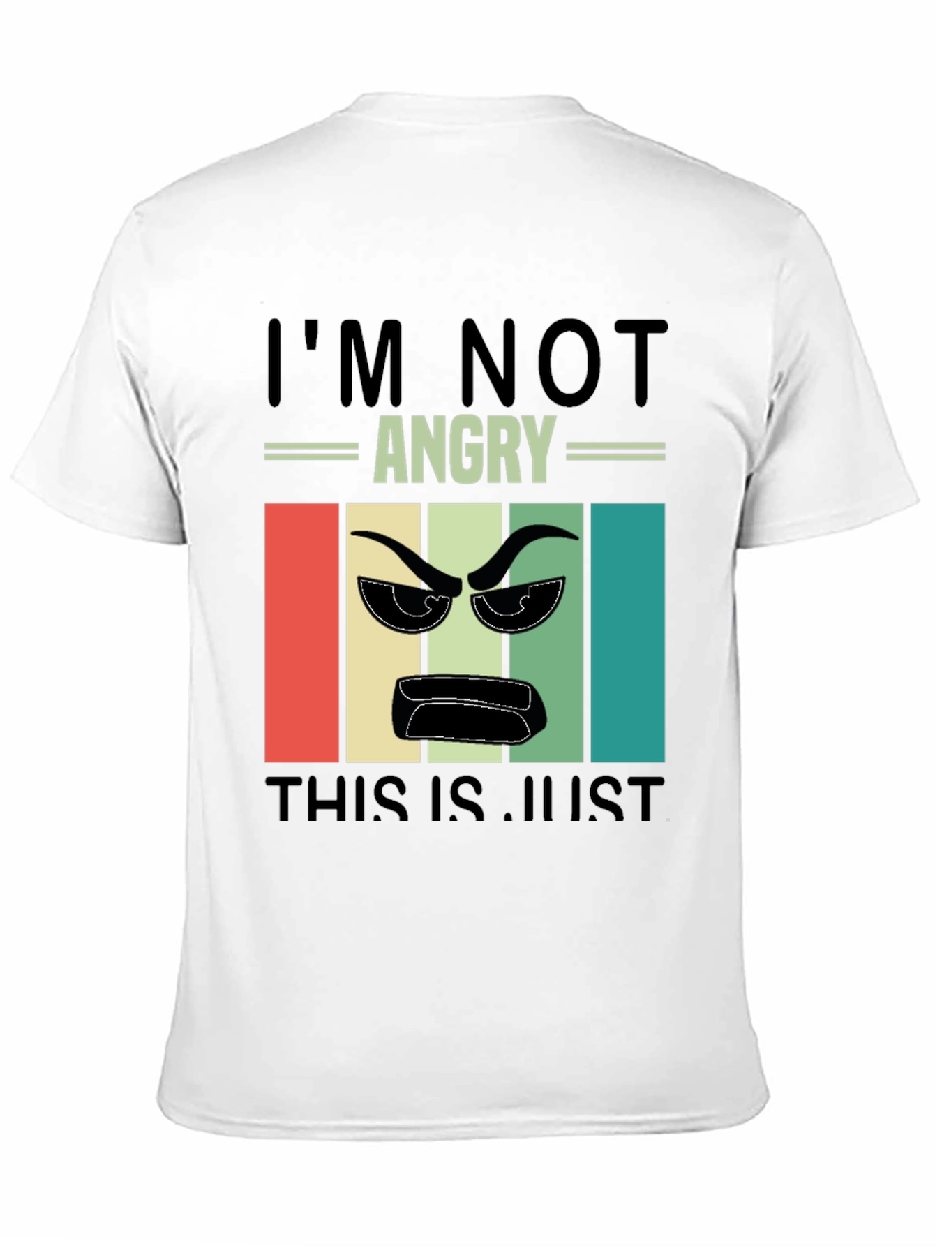 Im Not Angry T-Shirt - Retro Design
