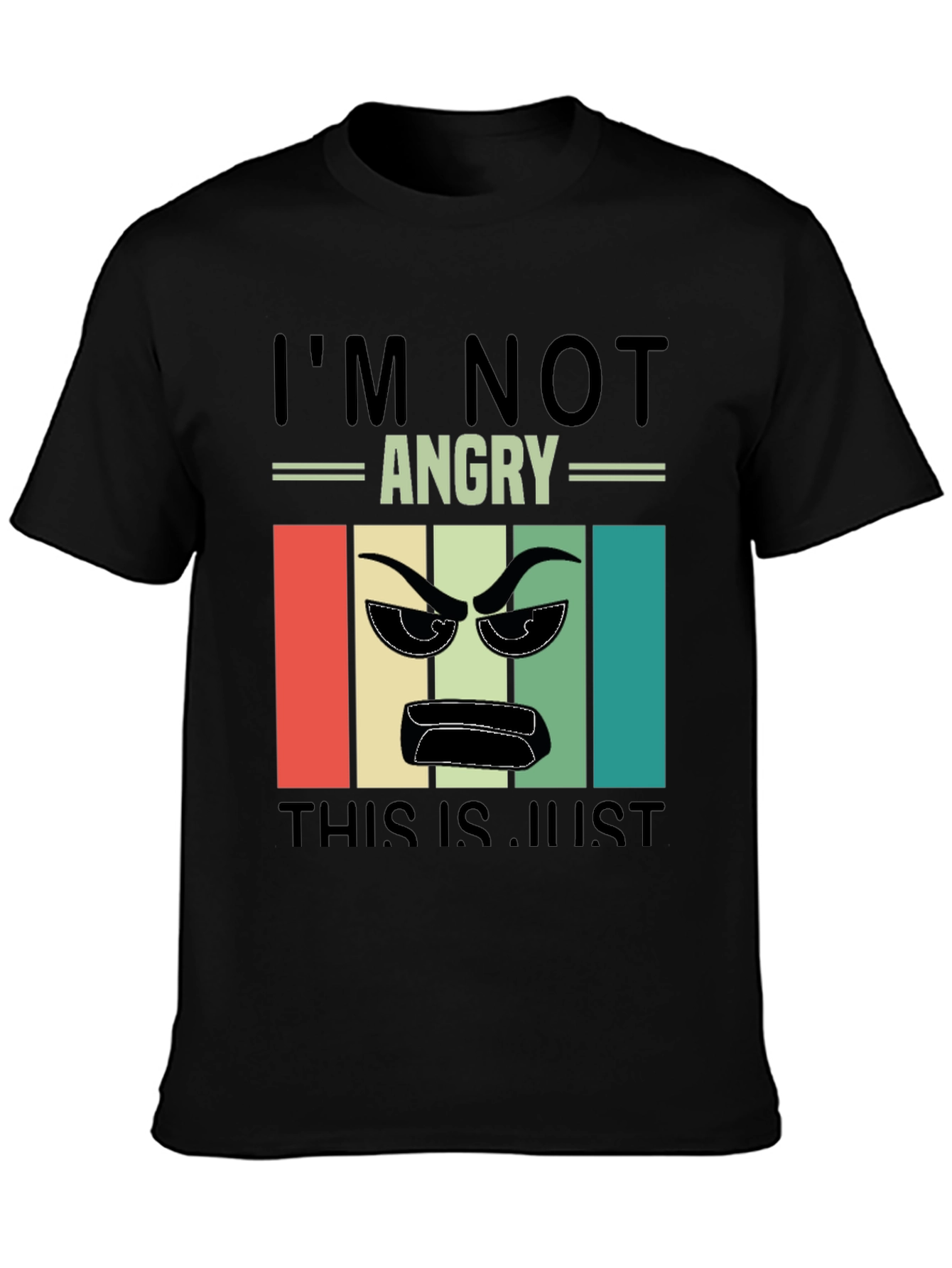Im Not Angry T-Shirt - Retro Design