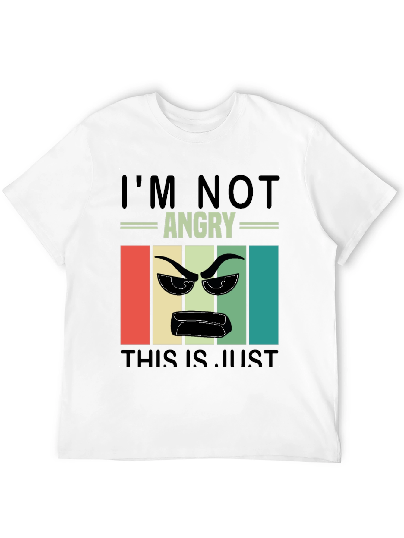 Im Not Angry T-Shirt - Retro Design