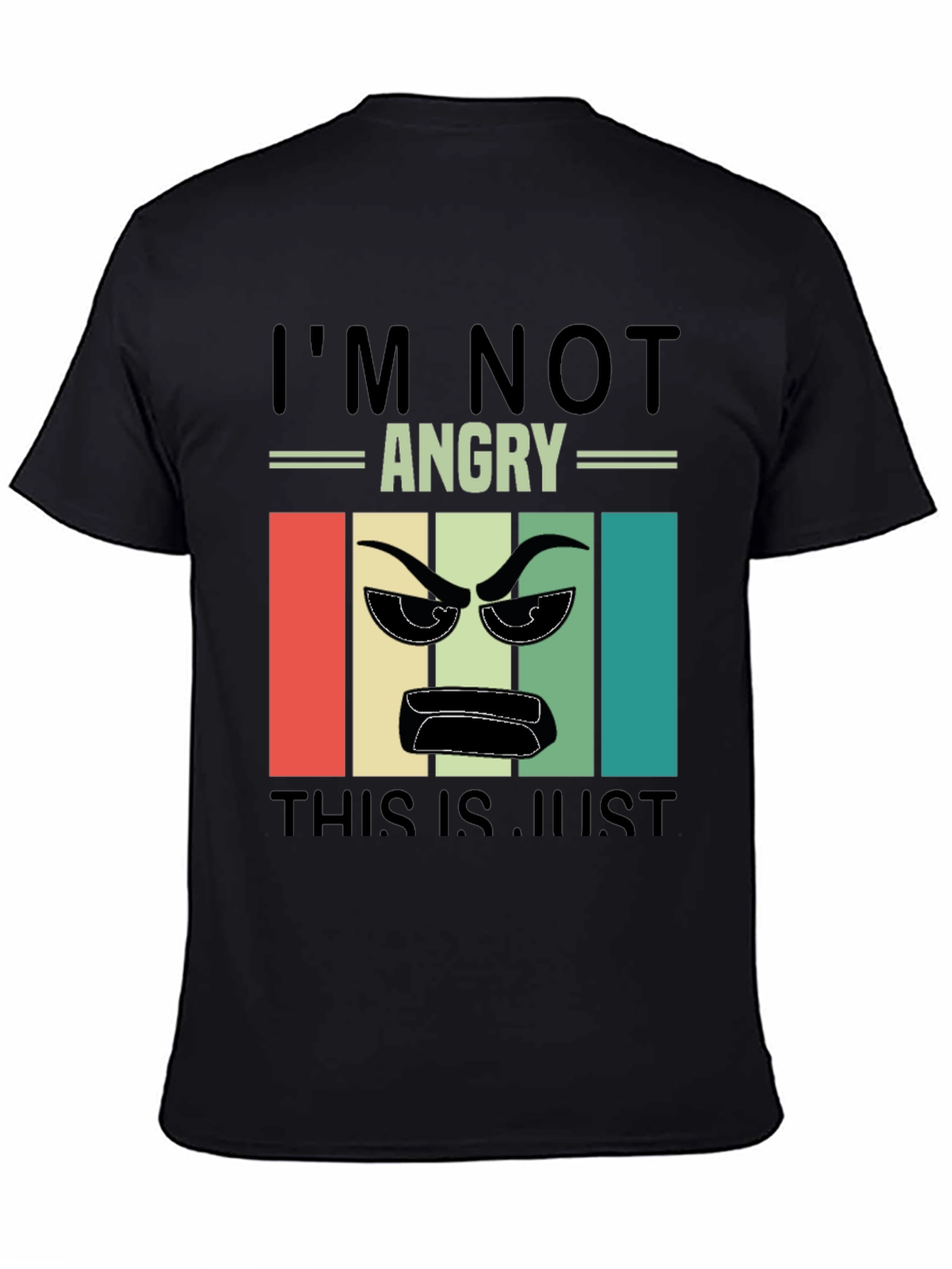 Im Not Angry T-Shirt - Retro Design
