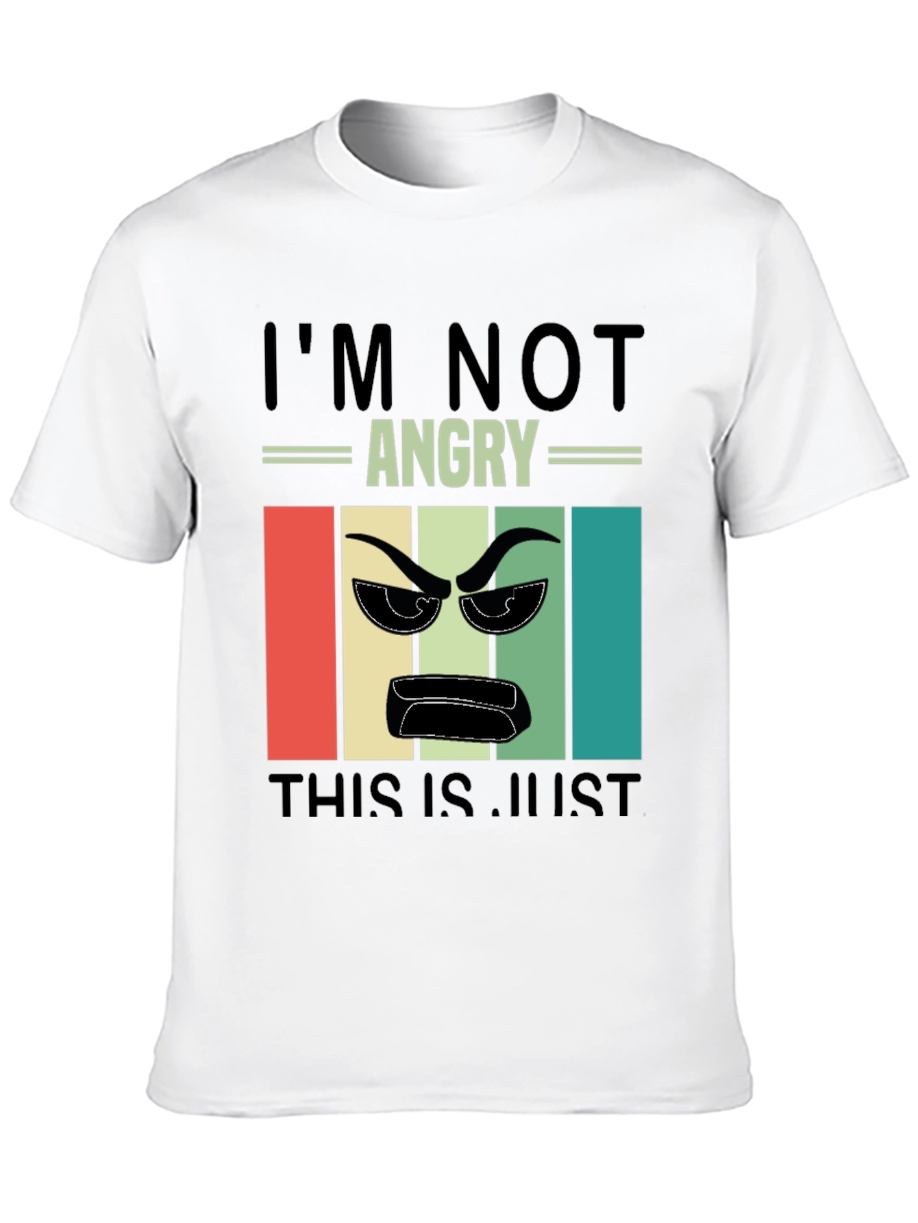 Im Not Angry T-Shirt - Retro Design