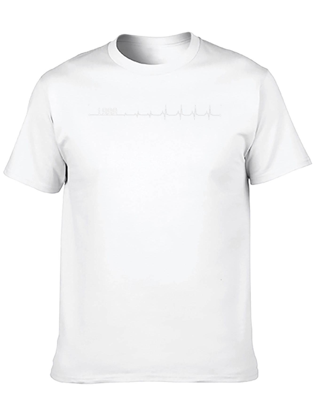 1999 Heartbeat T-Shirt - Black Graphic Tee