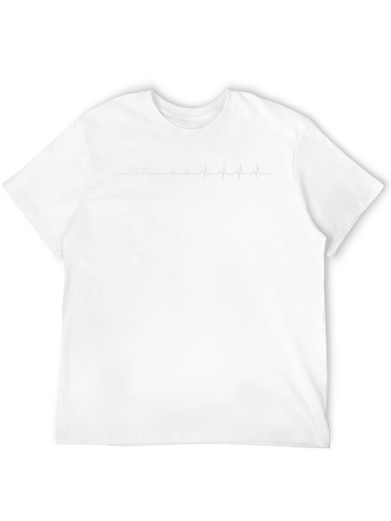 1999 Heartbeat T-Shirt - Black Graphic Tee