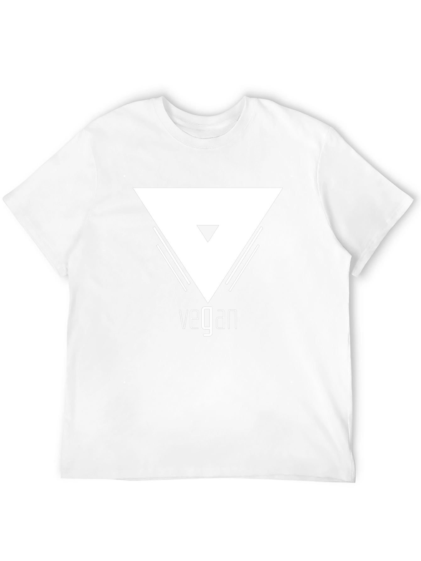 Vegan Graphic Tee - Stylish Black T-Shirt