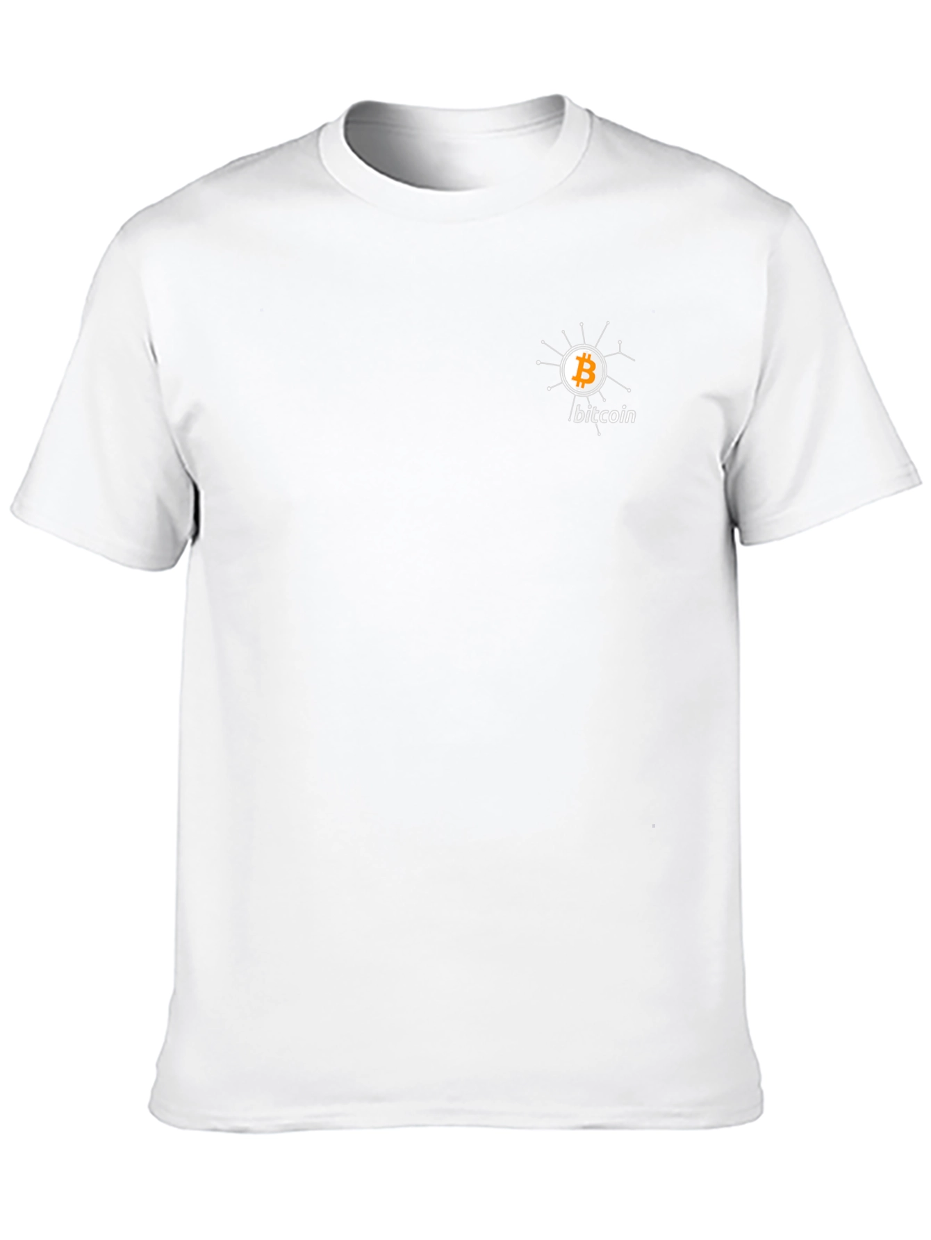 Bitcoin Black T-Shirt - Crypto Design